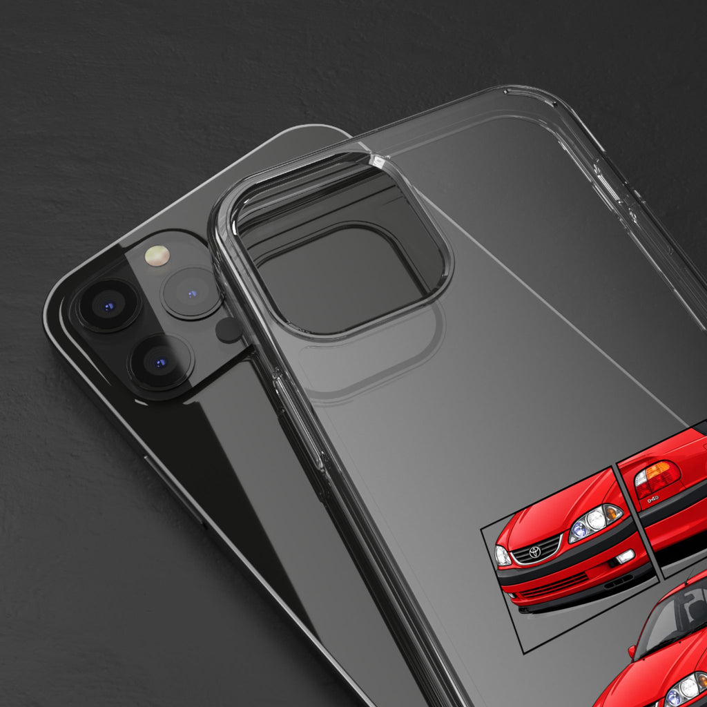 RED TOYOTA AVENSIS PHONE CASES