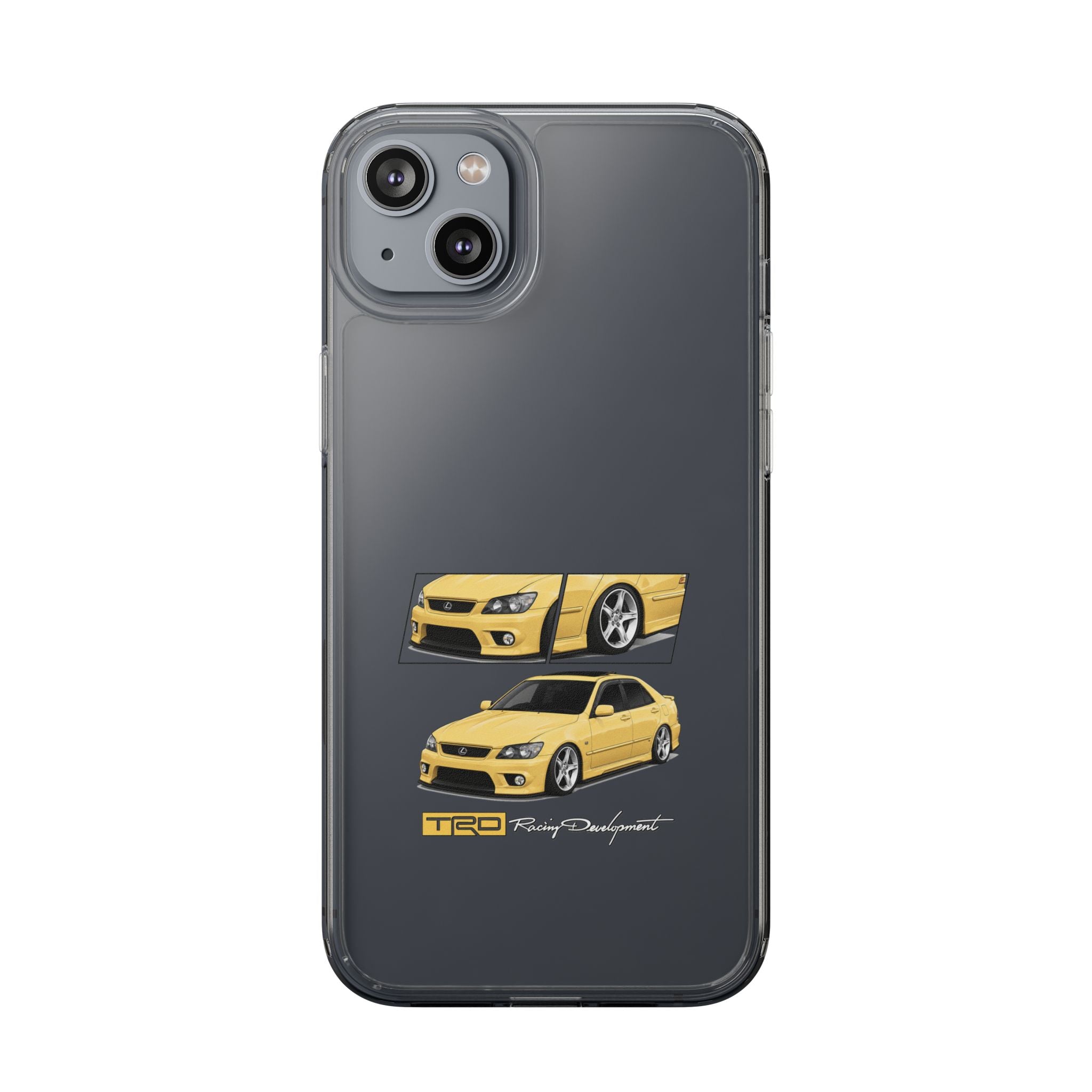 YELLOW LEXUS IS200 PHONE CASES