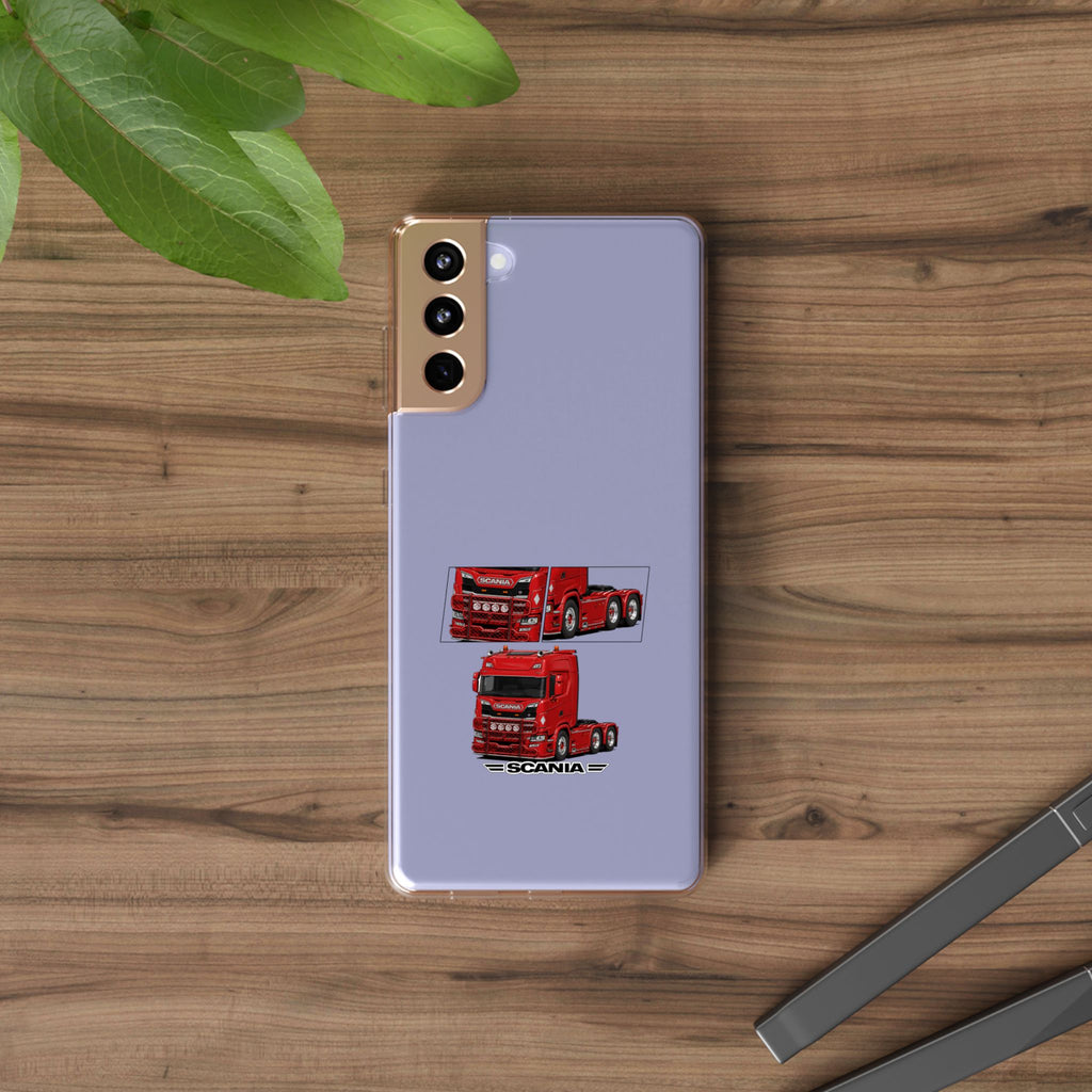 RED SCANIA S-SERIES PHONE CASES