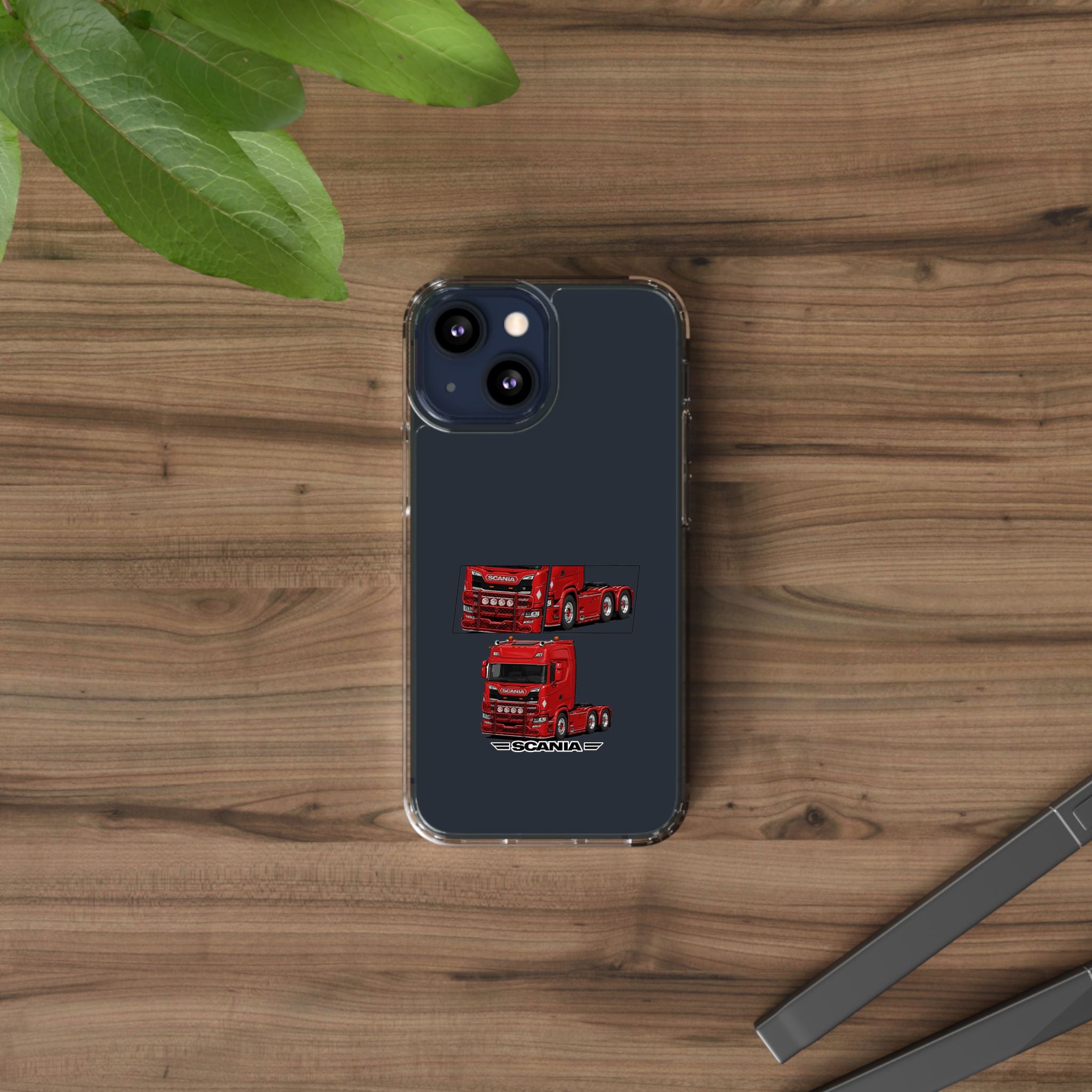 RED SCANIA S-SERIES PHONE CASES