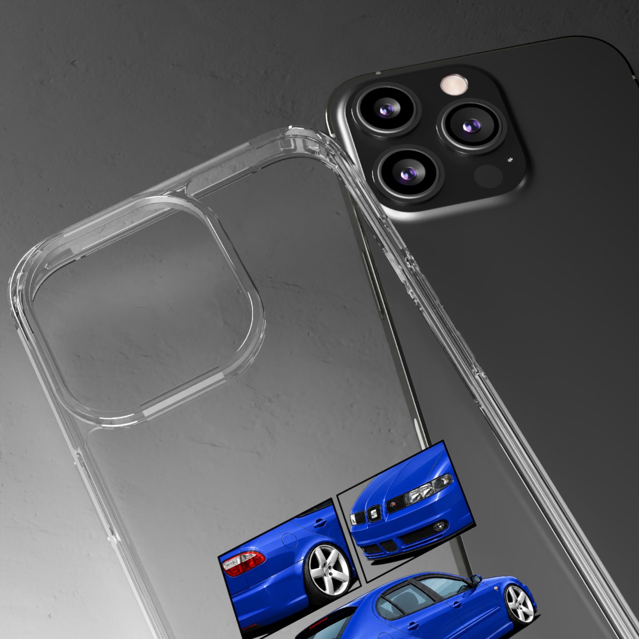 LEON MK1 BLUE PHONE CASES