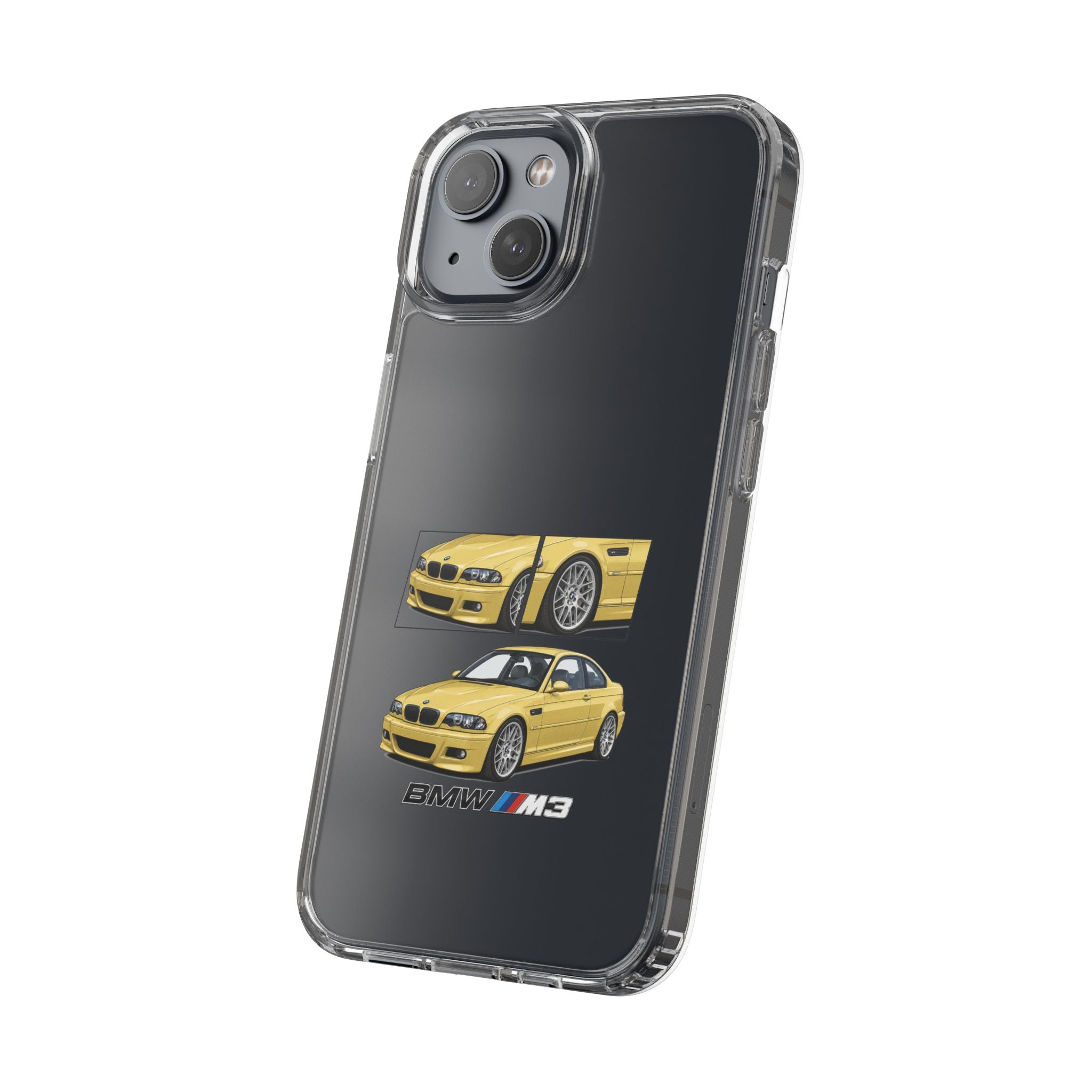 YELLOW BMW E46 PHONE CASES