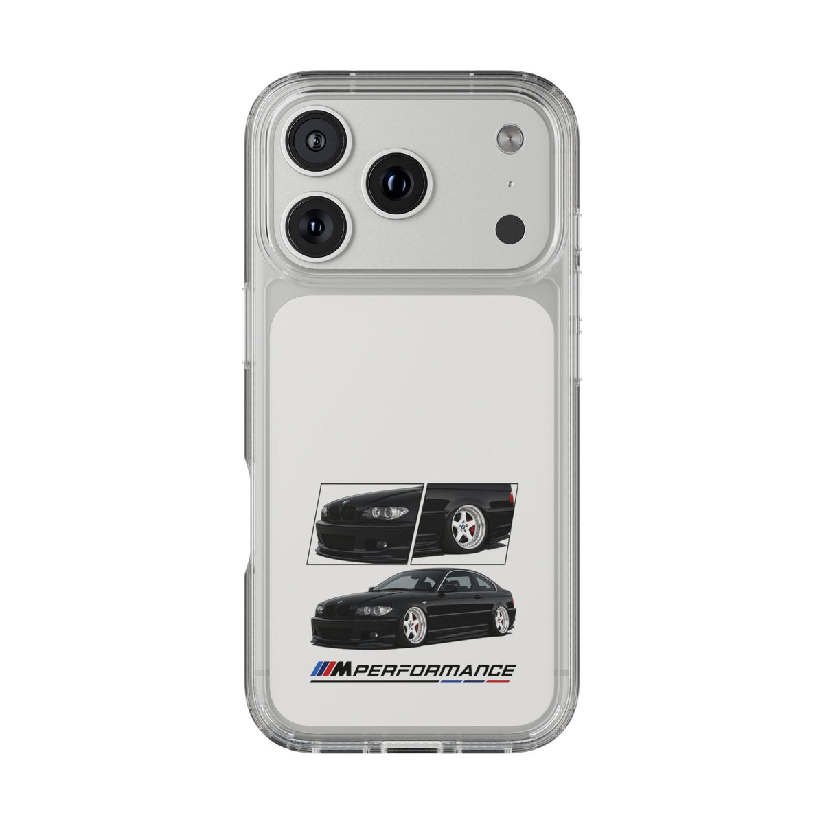 BLACK BMW E46 PHONE CASES