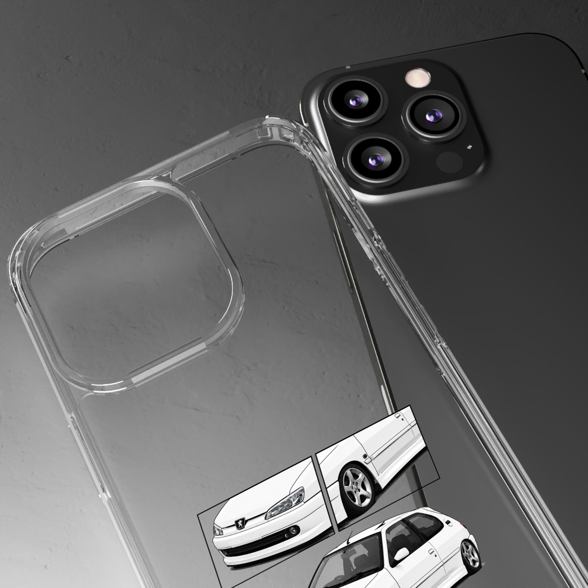 WHITE DTURBO PHONE CASES