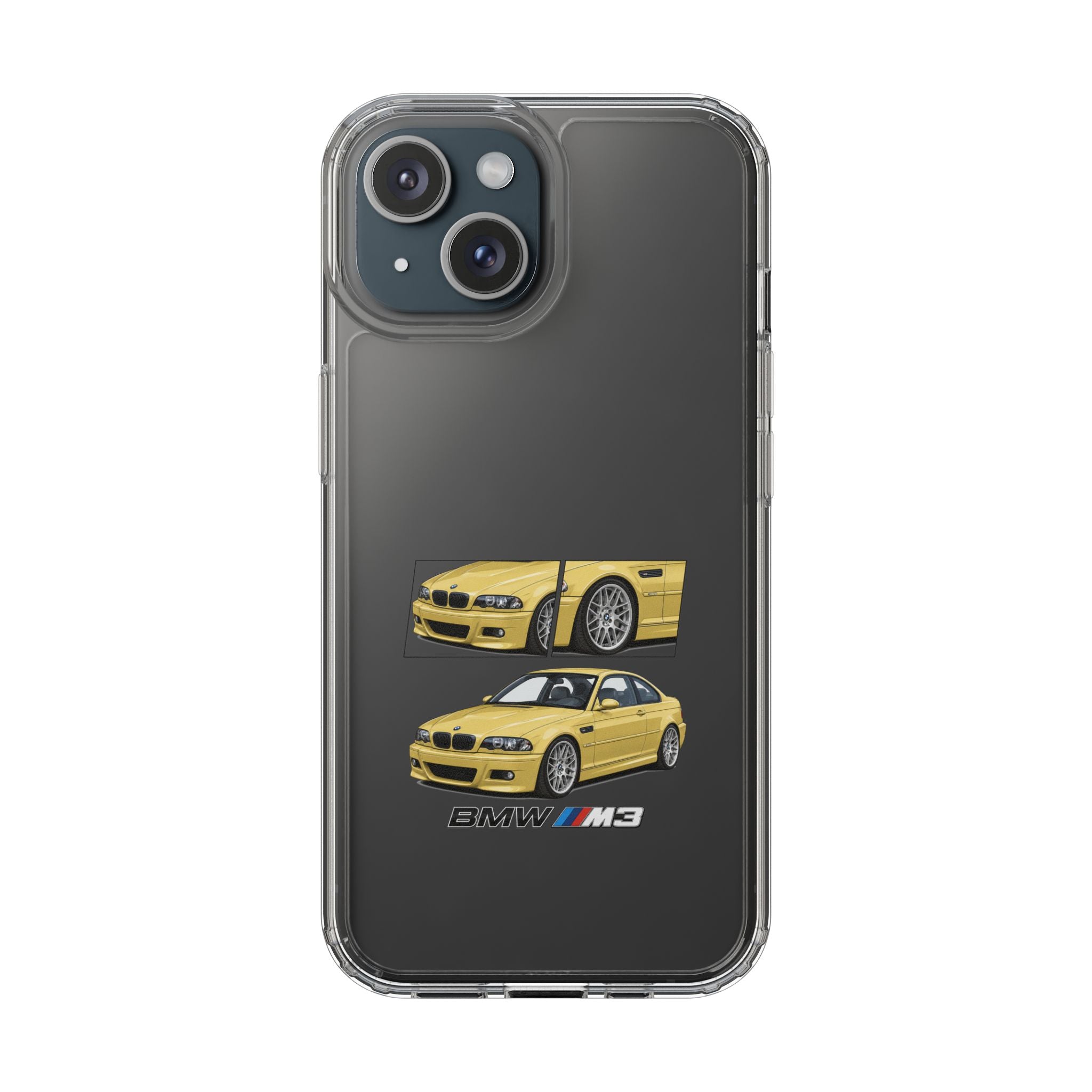 YELLOW BMW E46 PHONE CASES