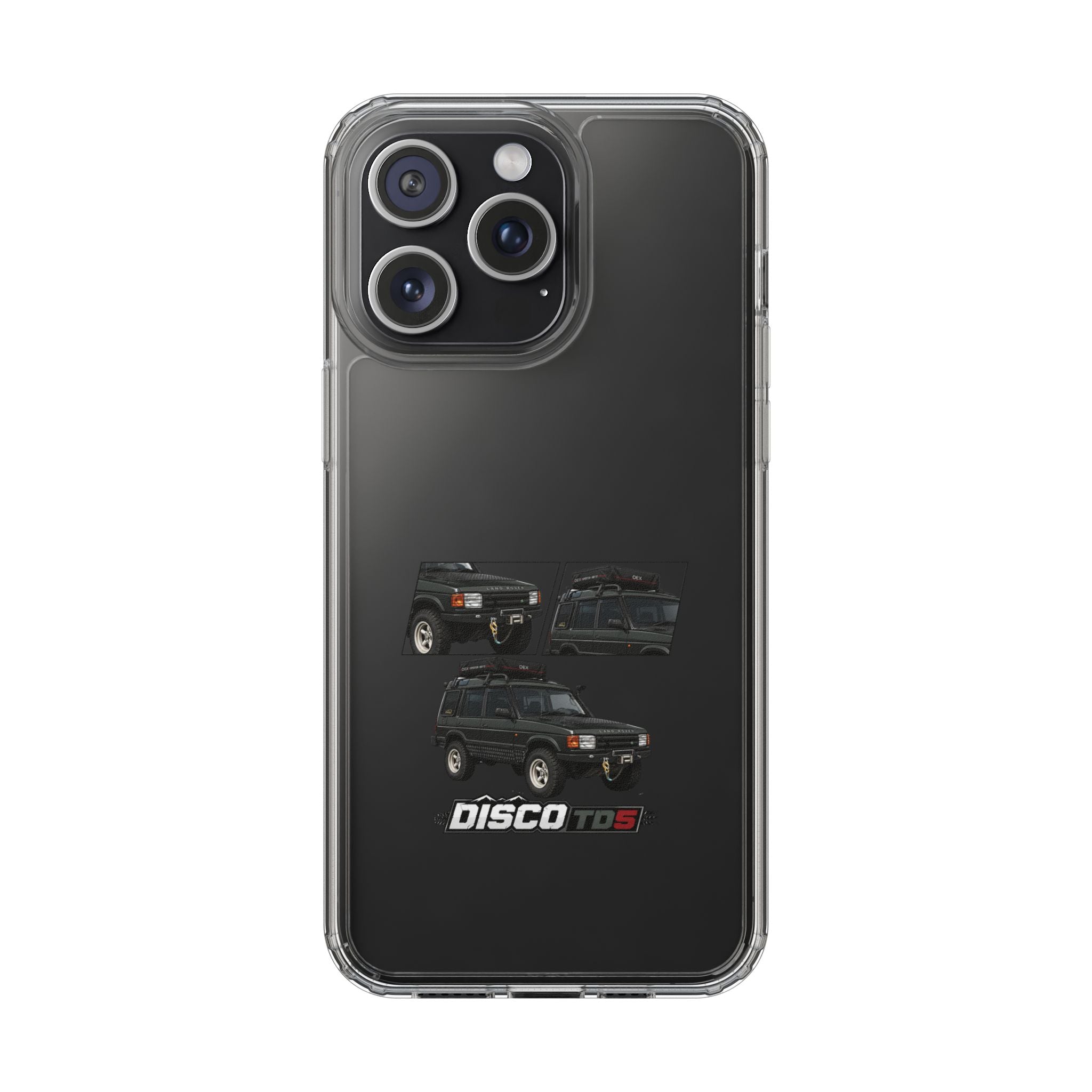 BLACK DISCO TD5 PHONE CASES