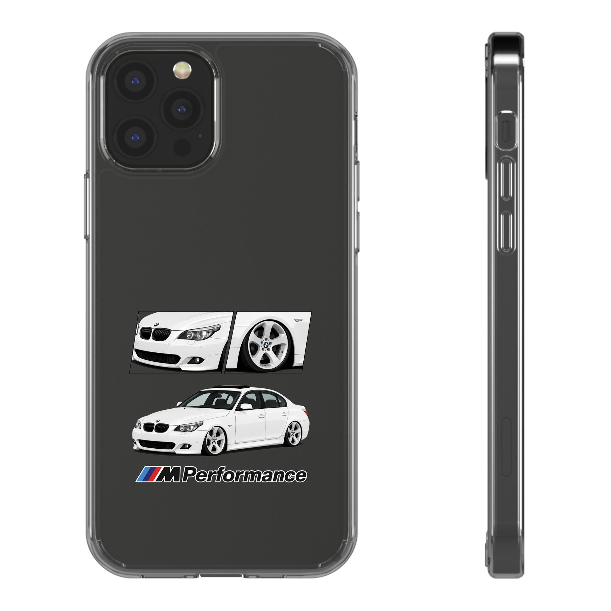 WHITE E60 PHONE CASES