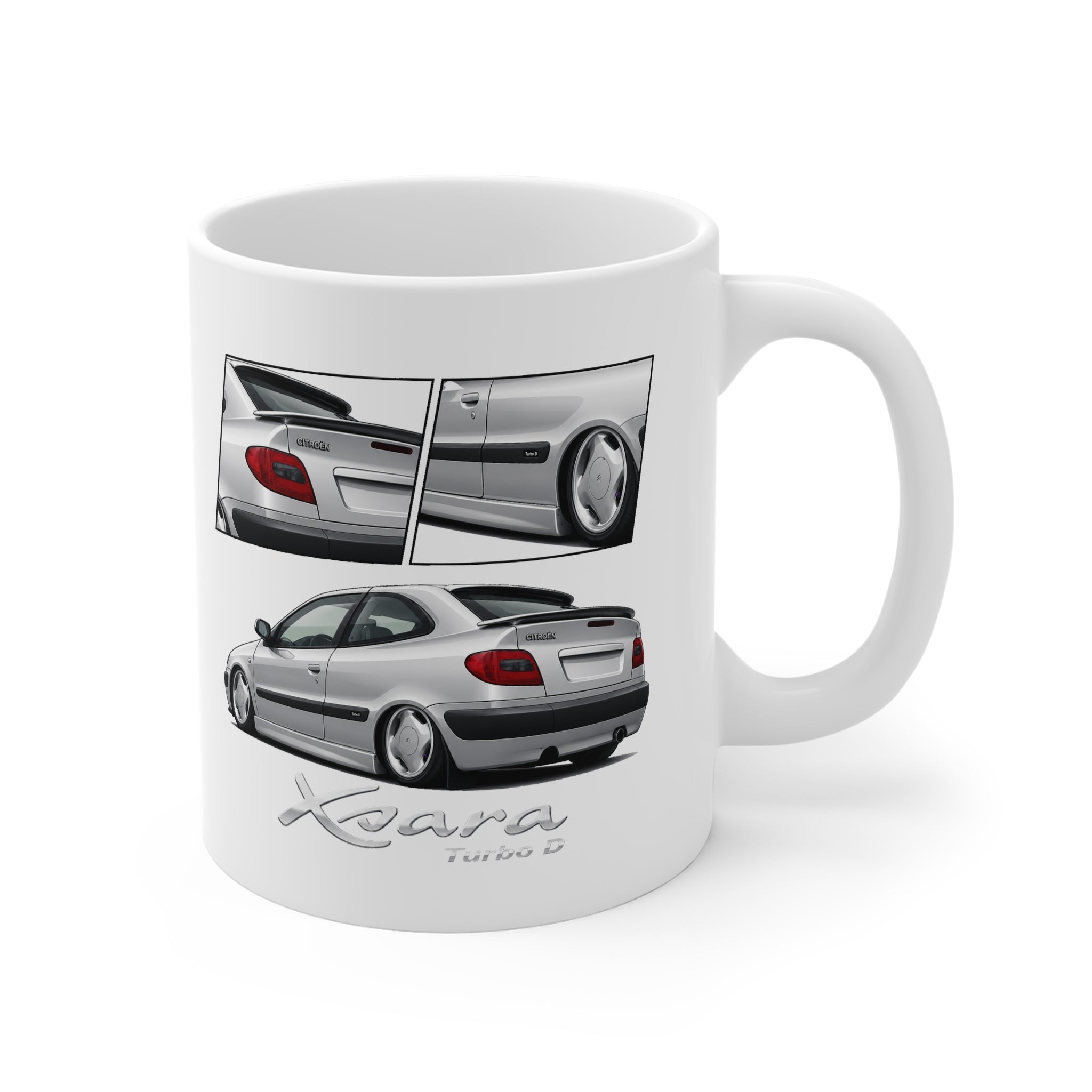 SILVER CITROËN XSARA MUG