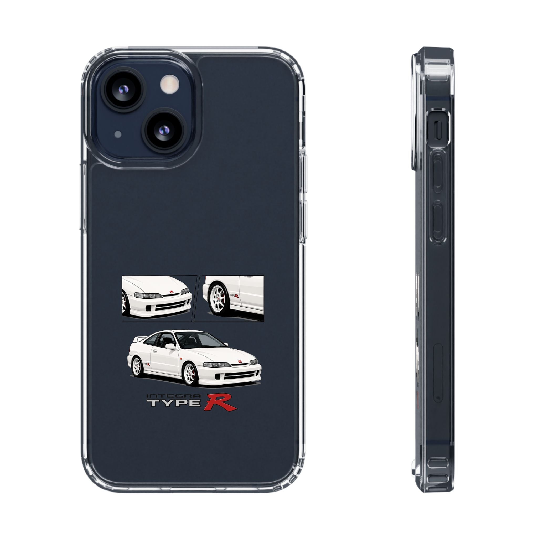WHITE INTEGRA TYPE R PHONE CASES