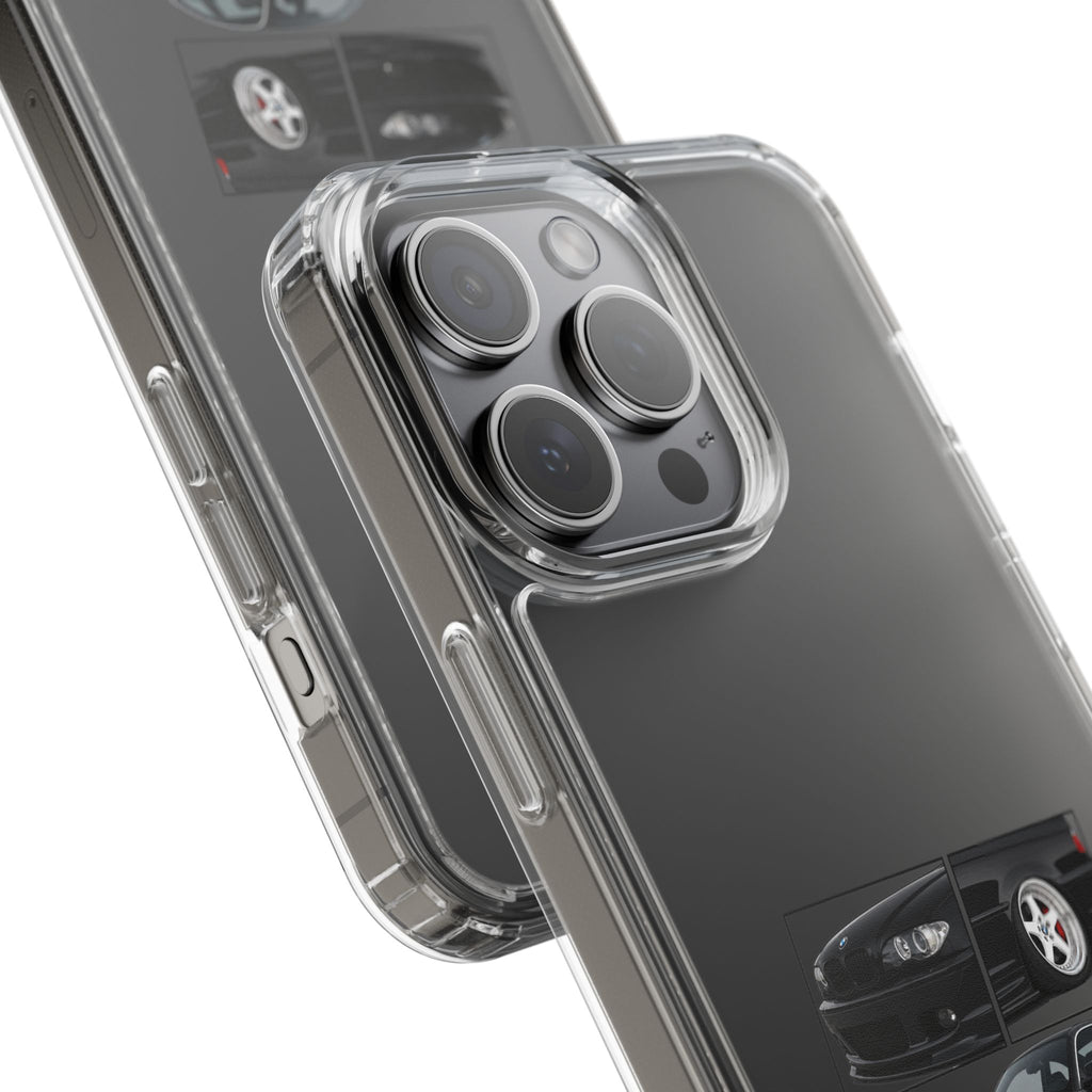 BLACK BMW E46 PHONED CASES
