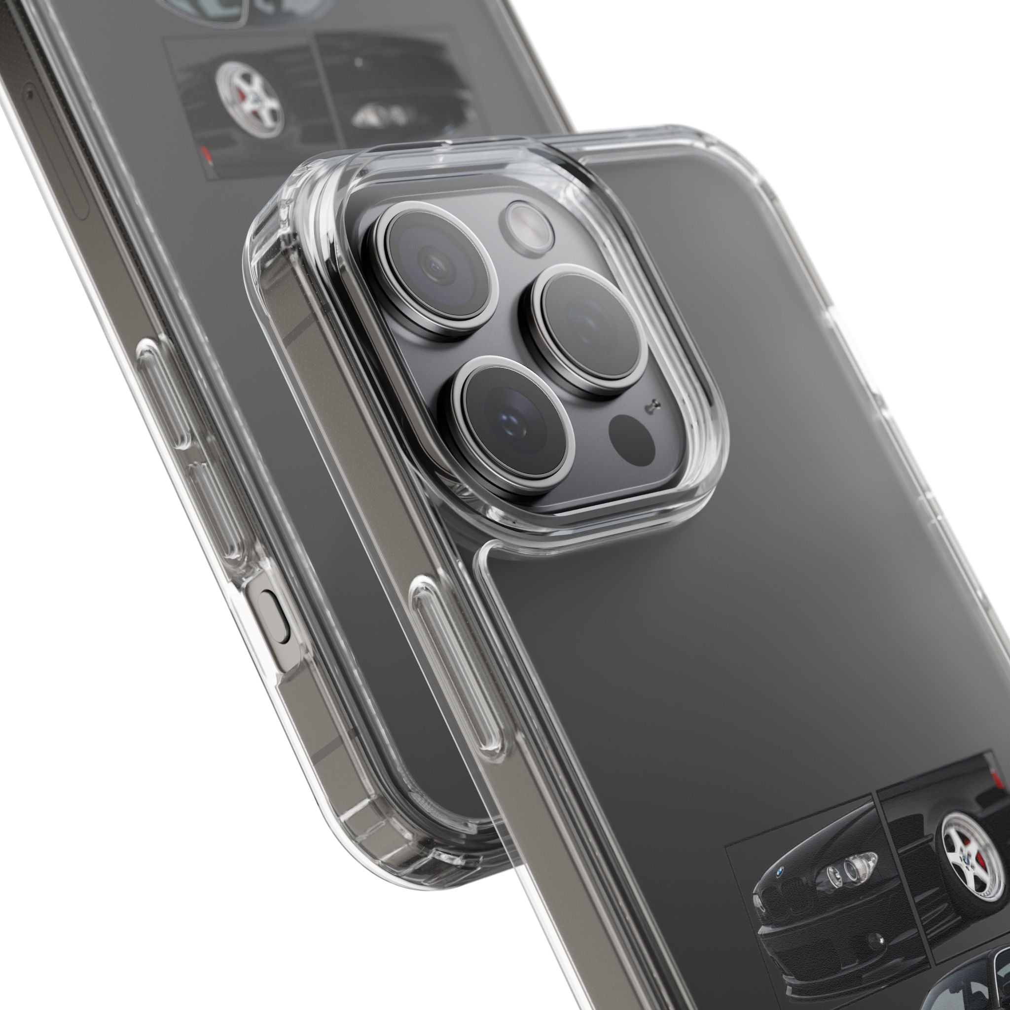 BLACK BMW E46 PHONED CASES