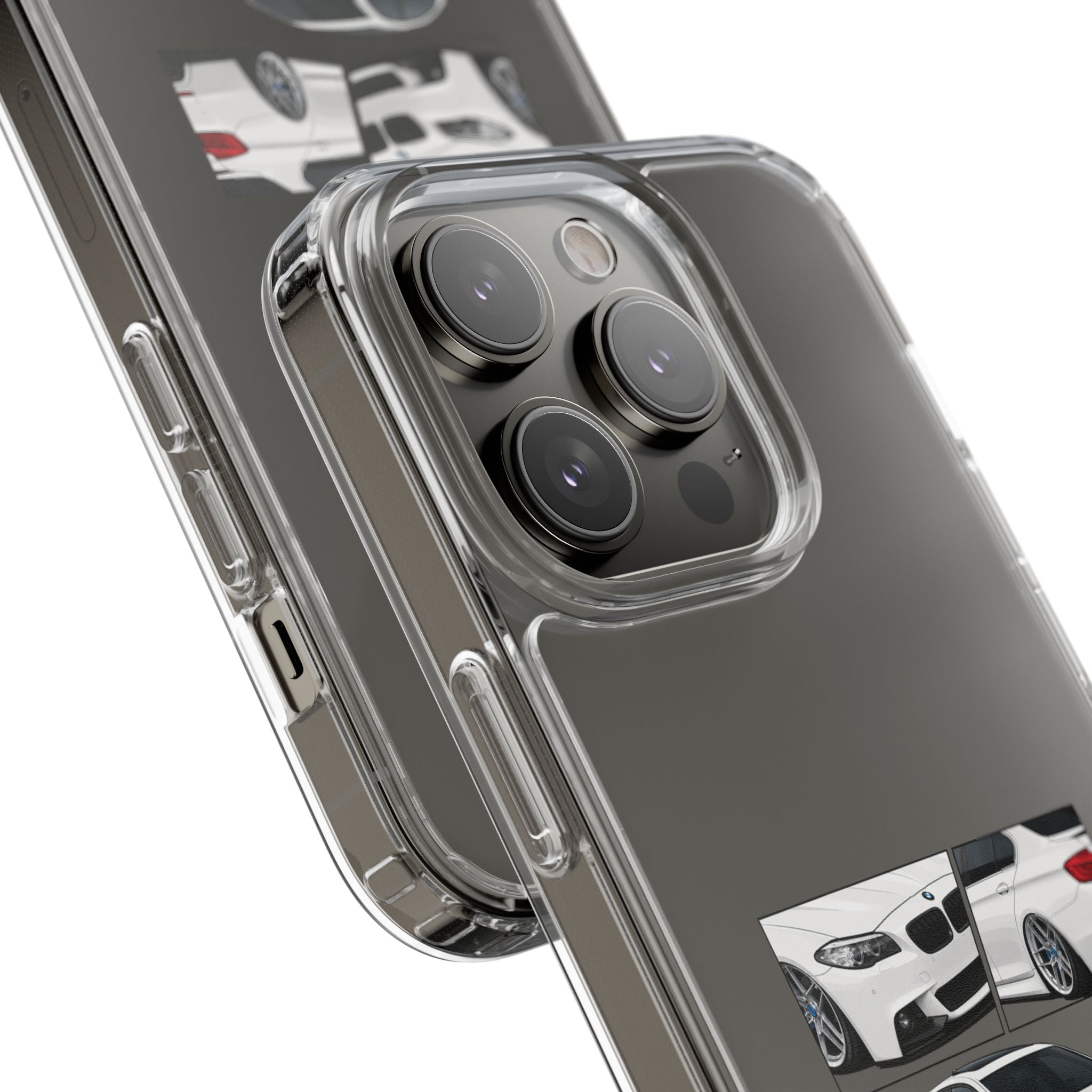 WHITE BMW F10 PHONE CASES