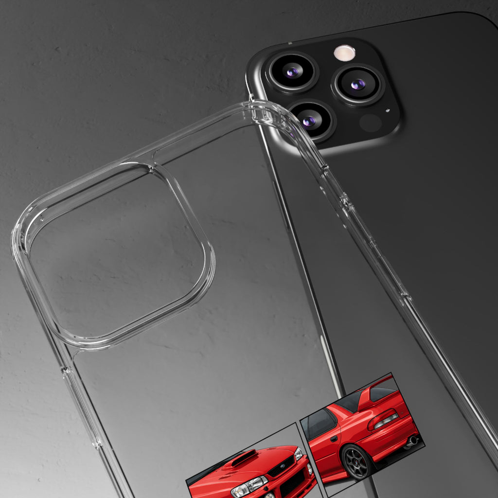 RED IMPREZA GC8 PHONE CASES