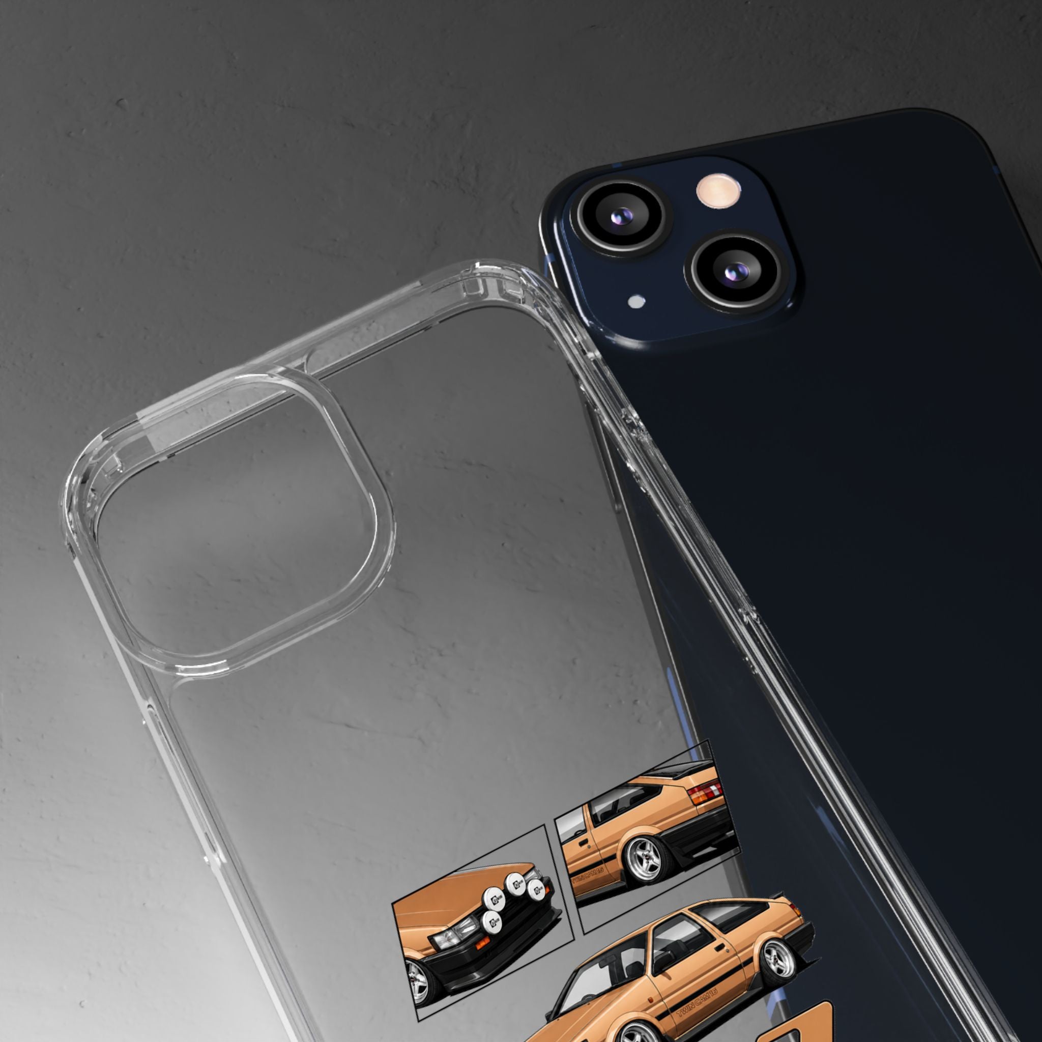 GOLD TWINCAM PHONE CASES