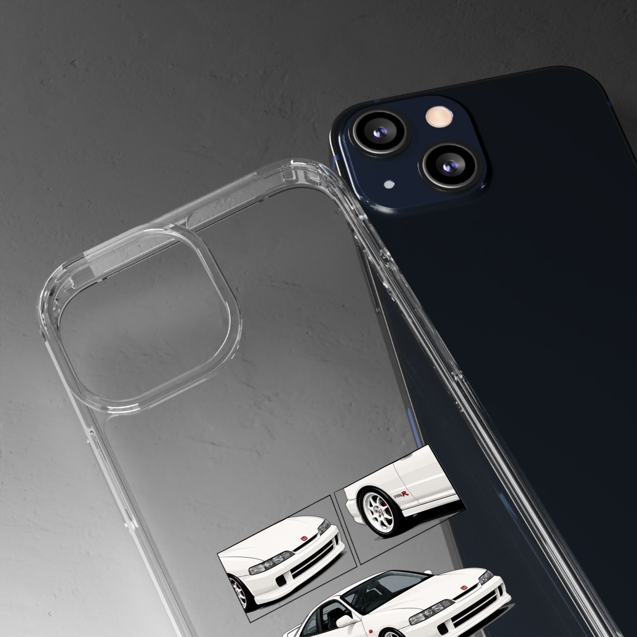 WHITE INTEGRA TYPE R PHONE CASES