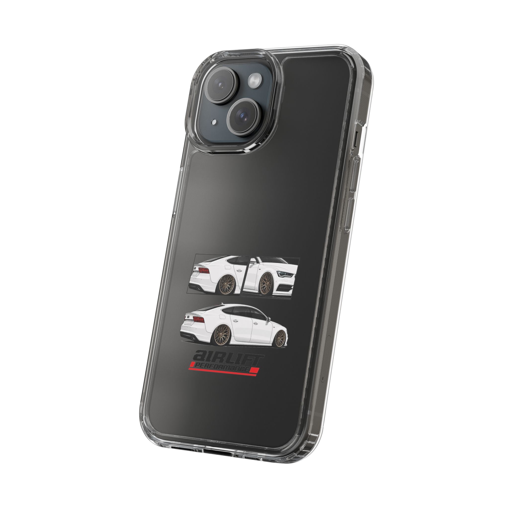 WHITE AUDI A7 PHONE CASES