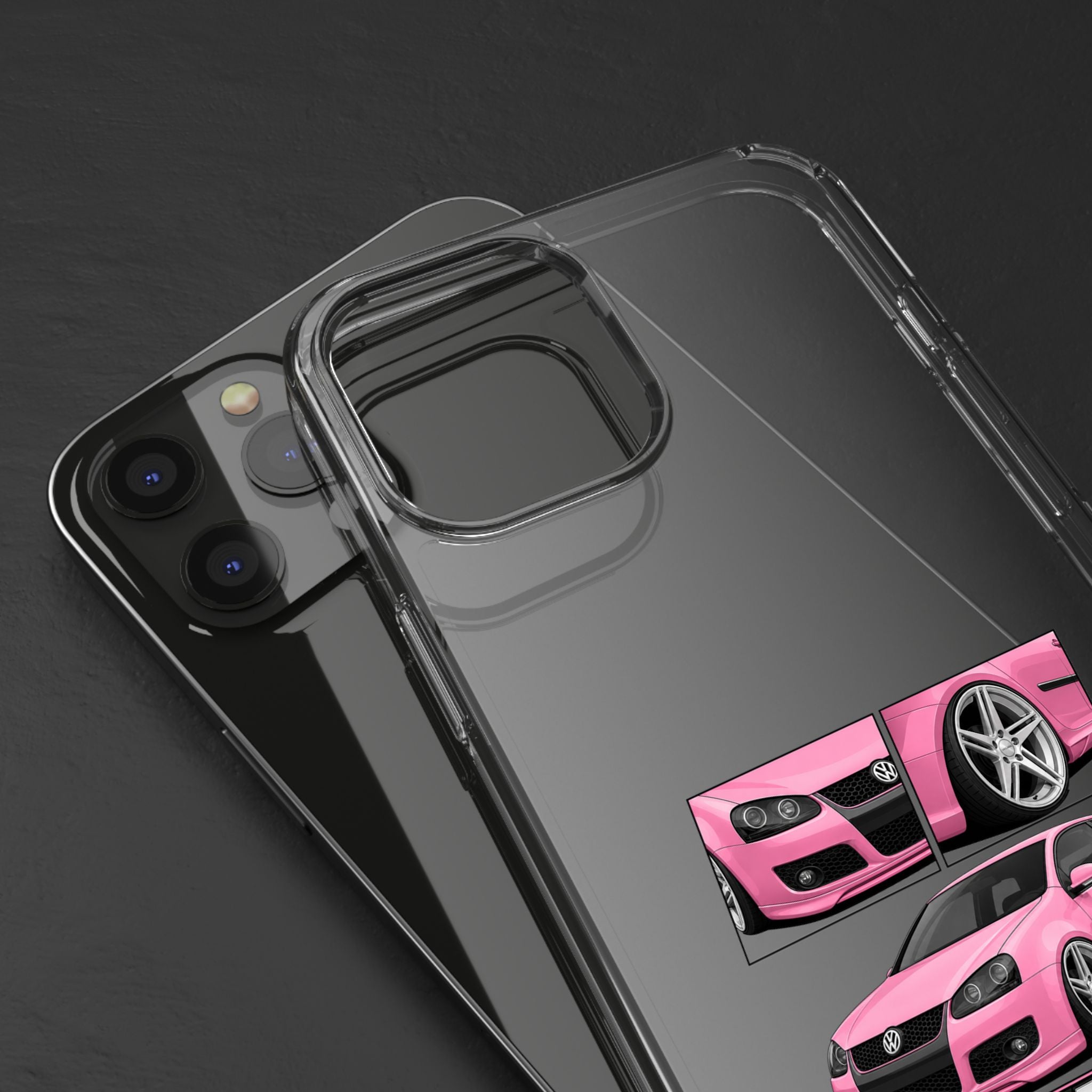 PINK MK5 GOLF PHONE CASE