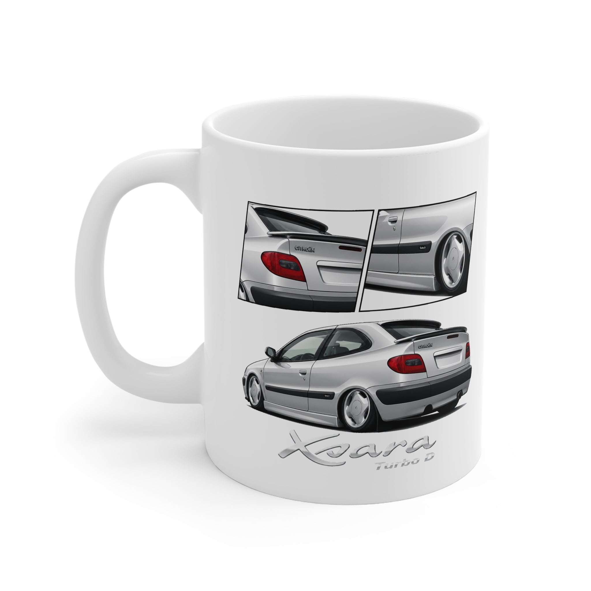 SILVER CITROËN XSARA MUG