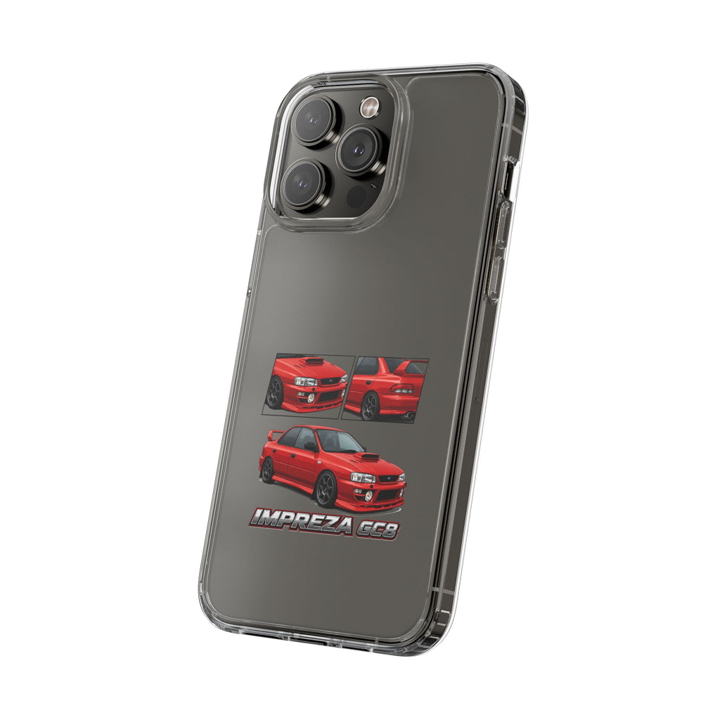 RED IMPREZA GC8 PHONE CASES