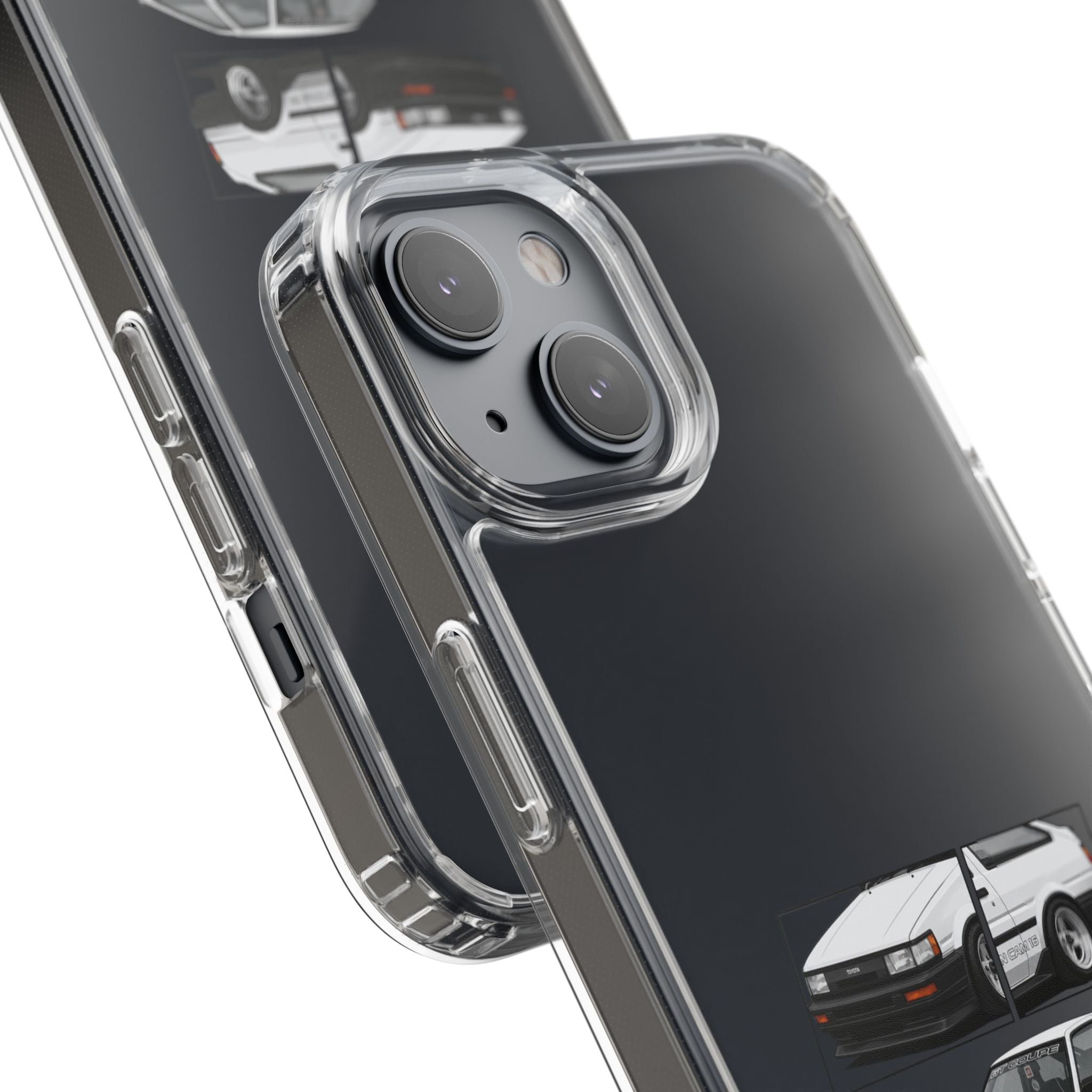 WHITE AE86 TWINCAM PHONE CASES