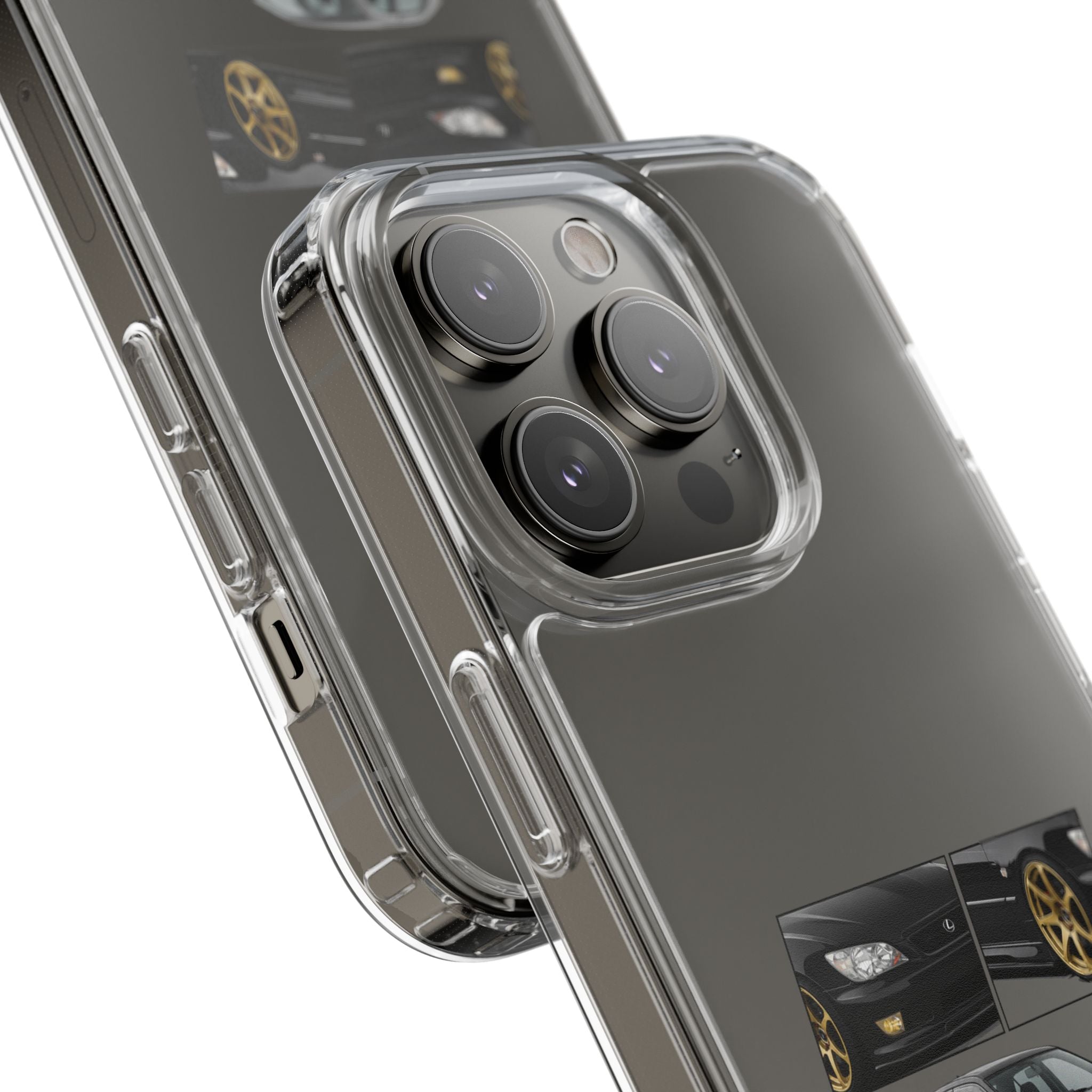 BLACK LEXUS IS200 PHONE CASES