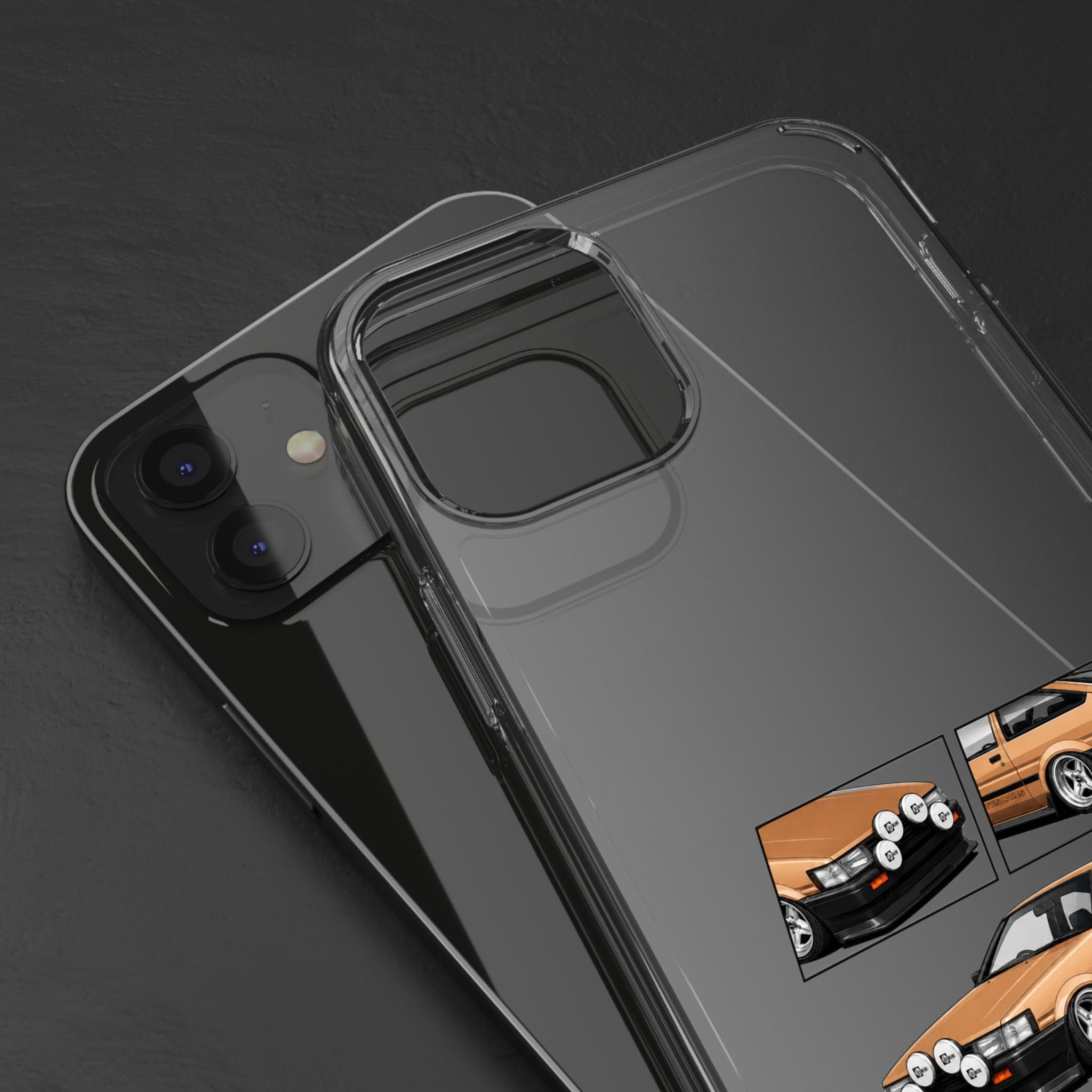 GOLD TWINCAM PHONE CASES