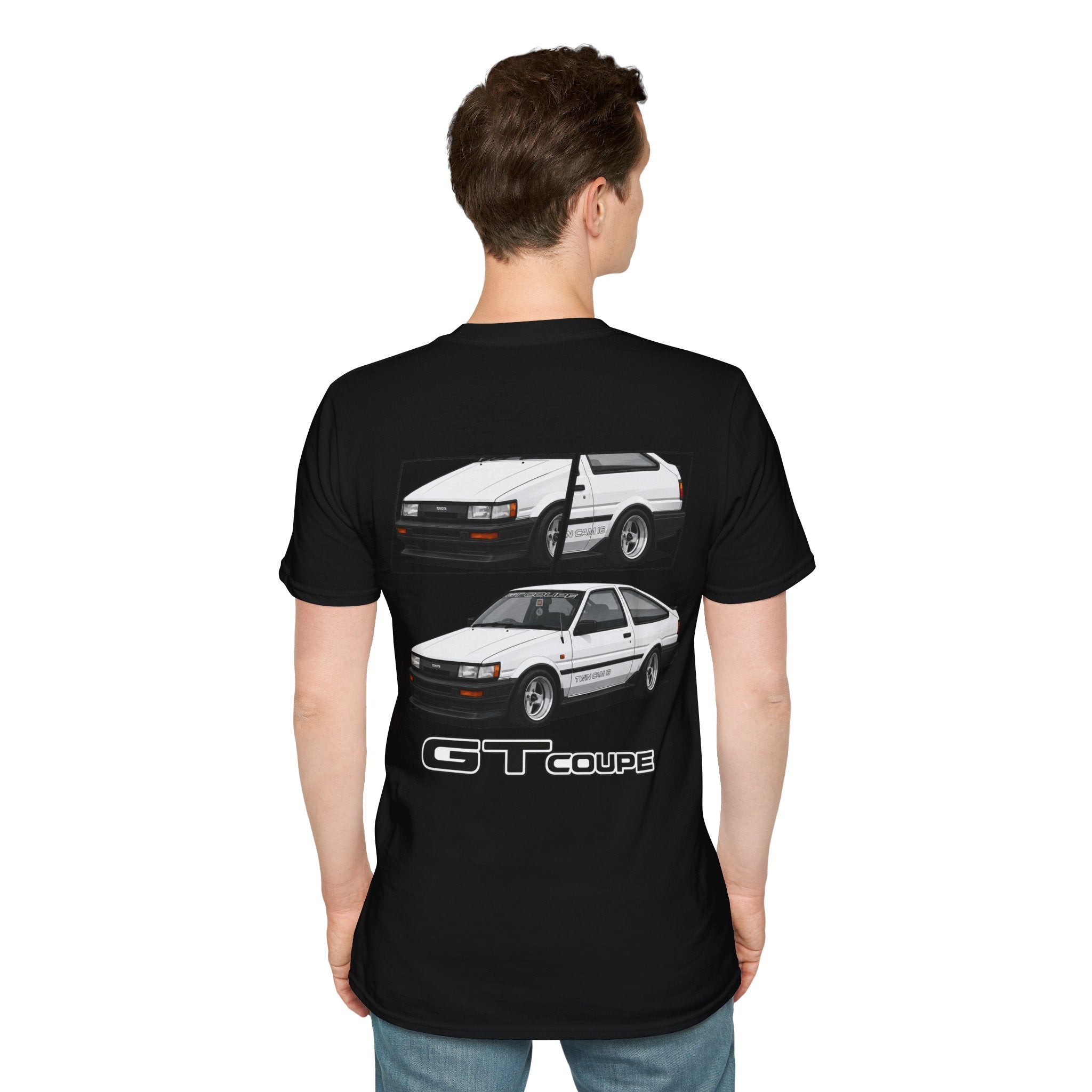 WHITE AE86 TWINCAM T-SHIRT