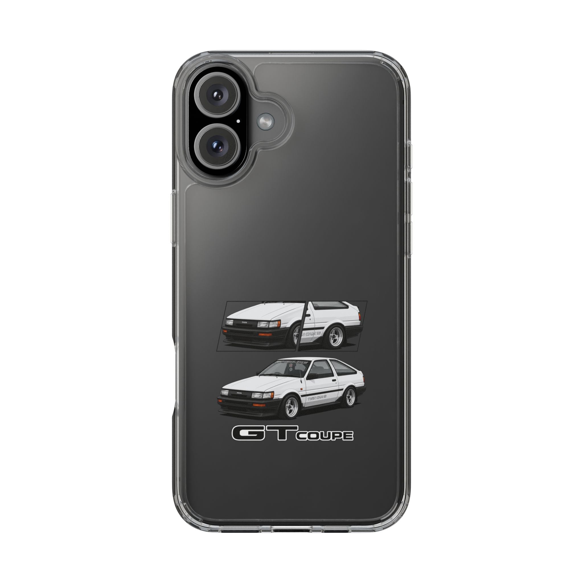 WHITE AE86 TWINCAM PHONE CASES