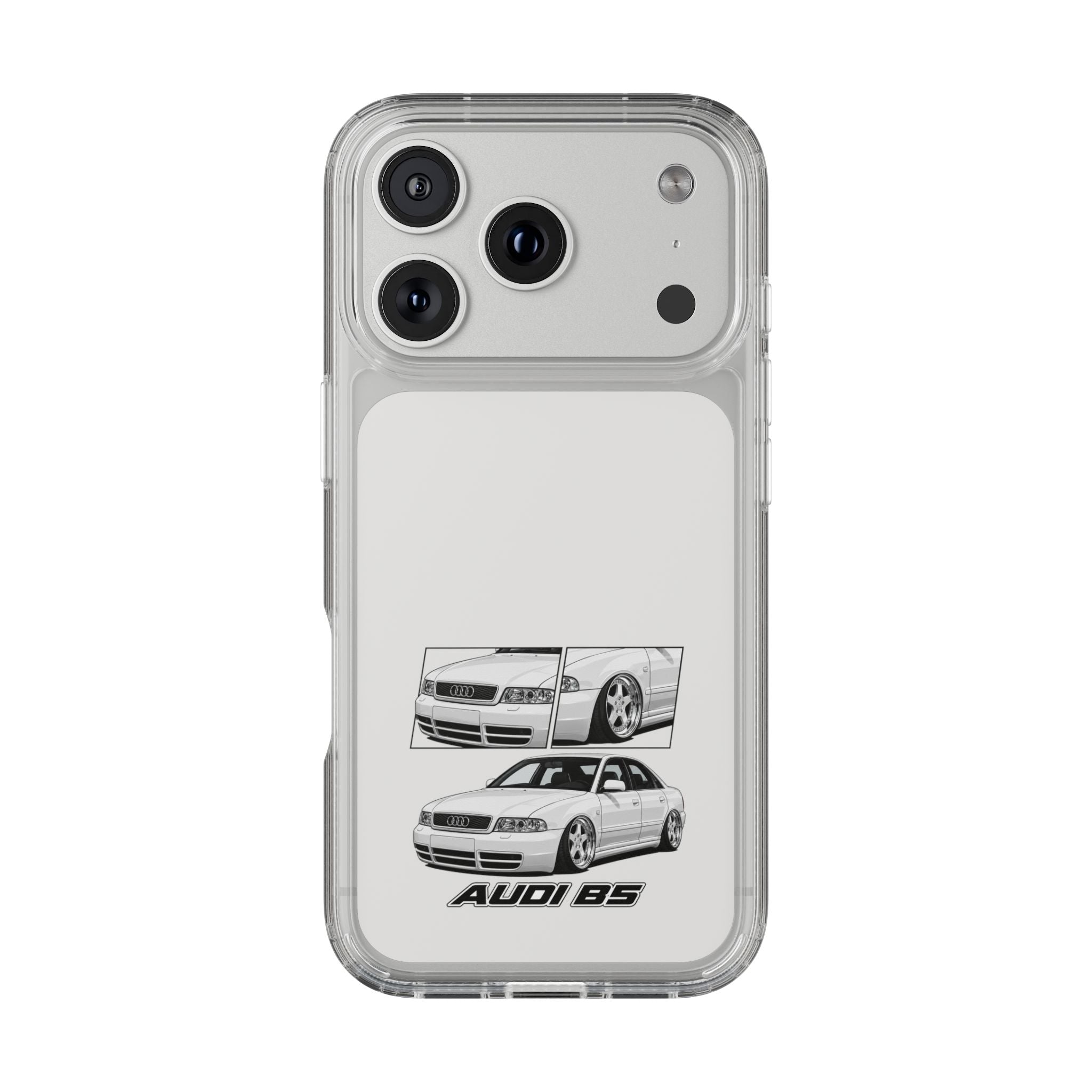 WHITE AUDI A4 B5 PHONE CASES