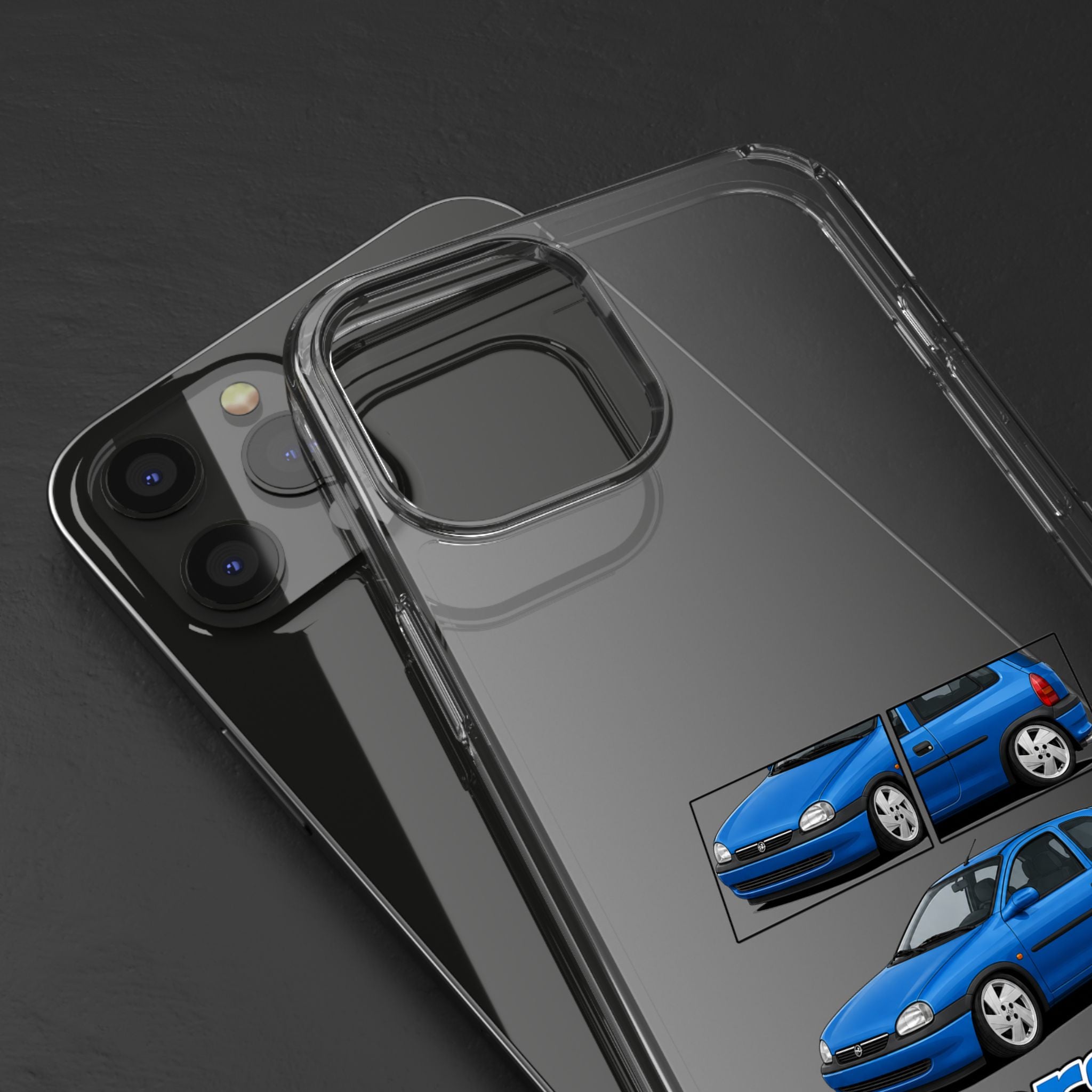 BLUE CORSA B PHONE CASES