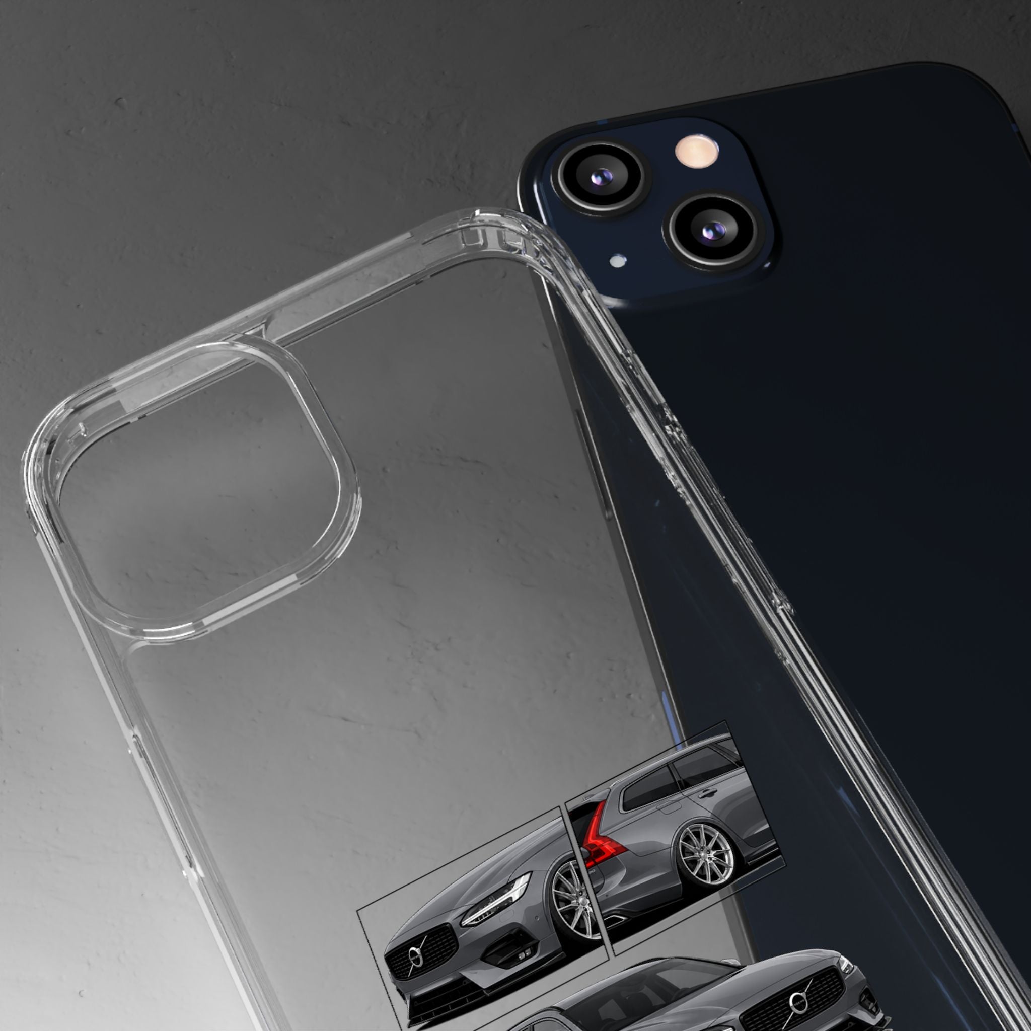 GREY VOLVO V90 PHONE CASES