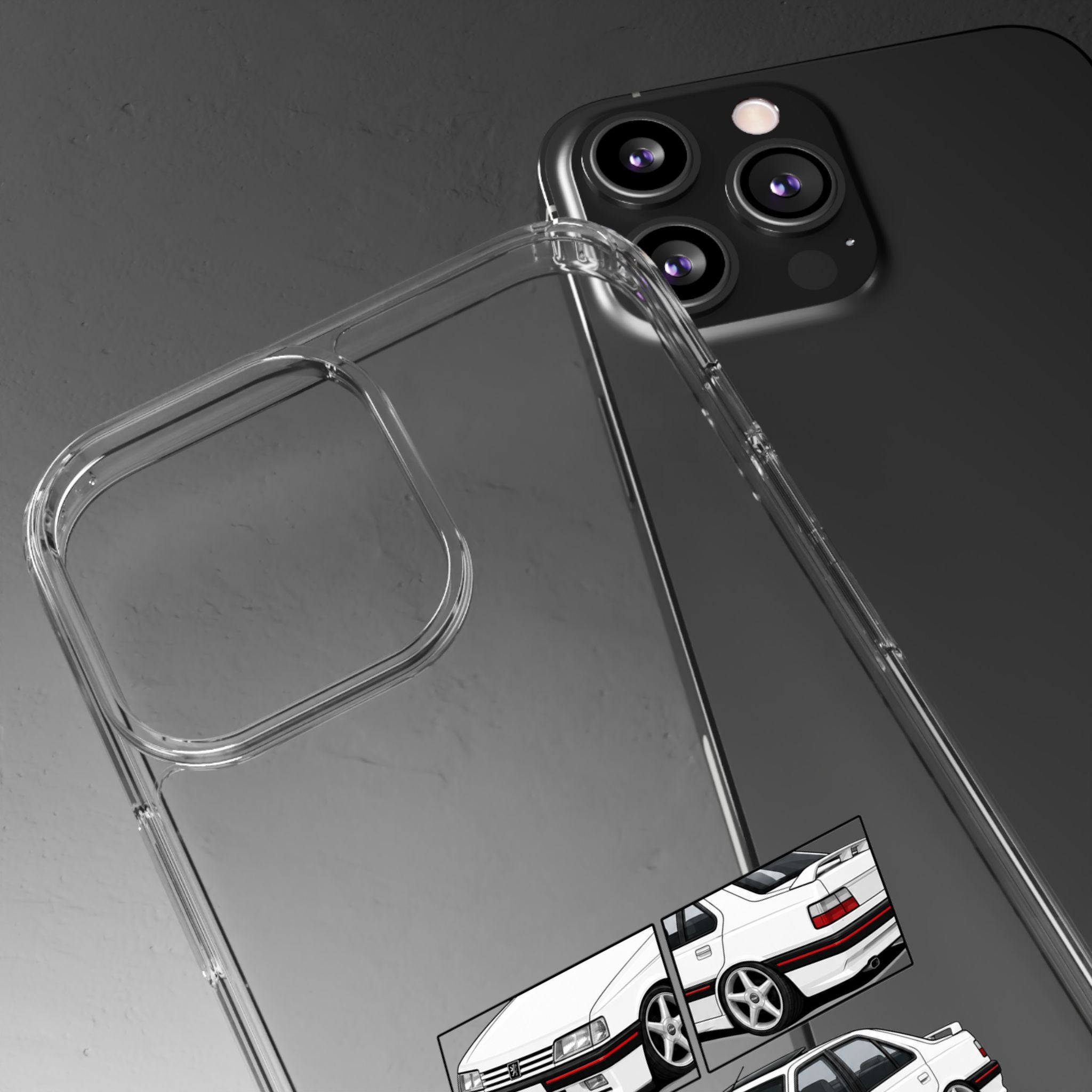 WHITE 405 D-TURBO PHONE CASES