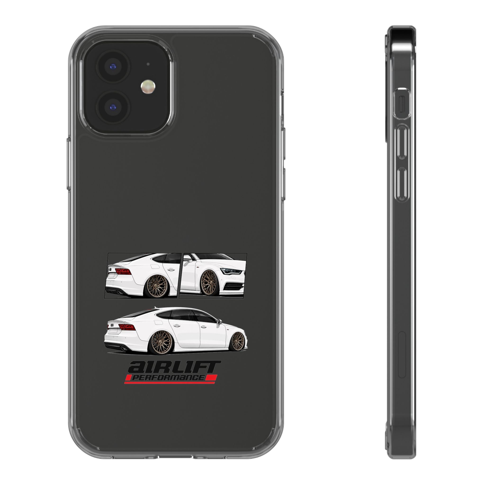 WHITE AUDI A7 PHONE CASES