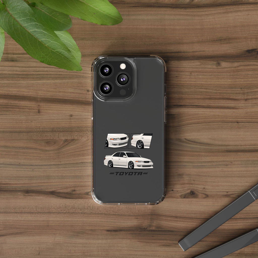 WHITE TOYOTA JZX100 MK2 PHONE CASES