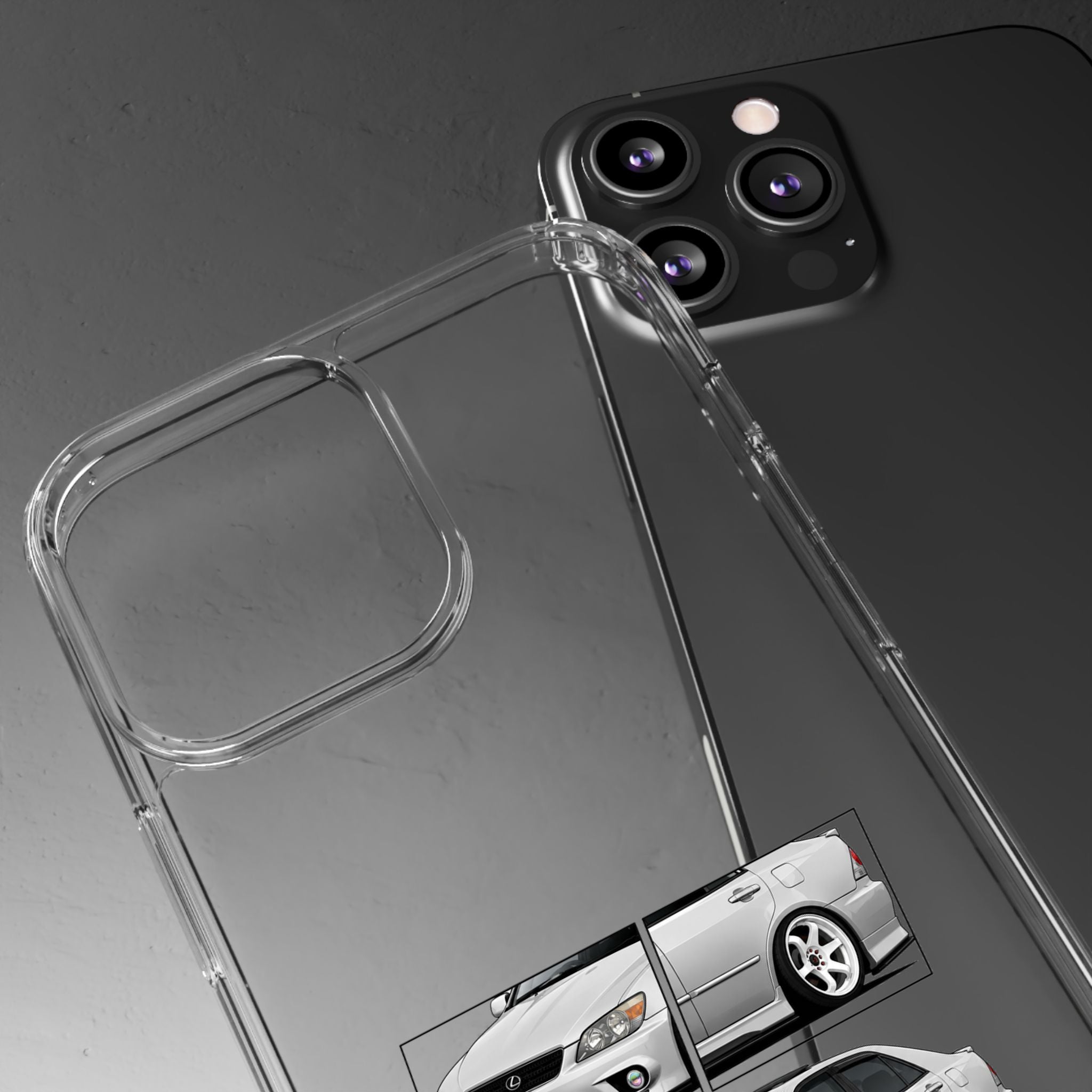 SILVER LEXUS IS200 PHONE CASES