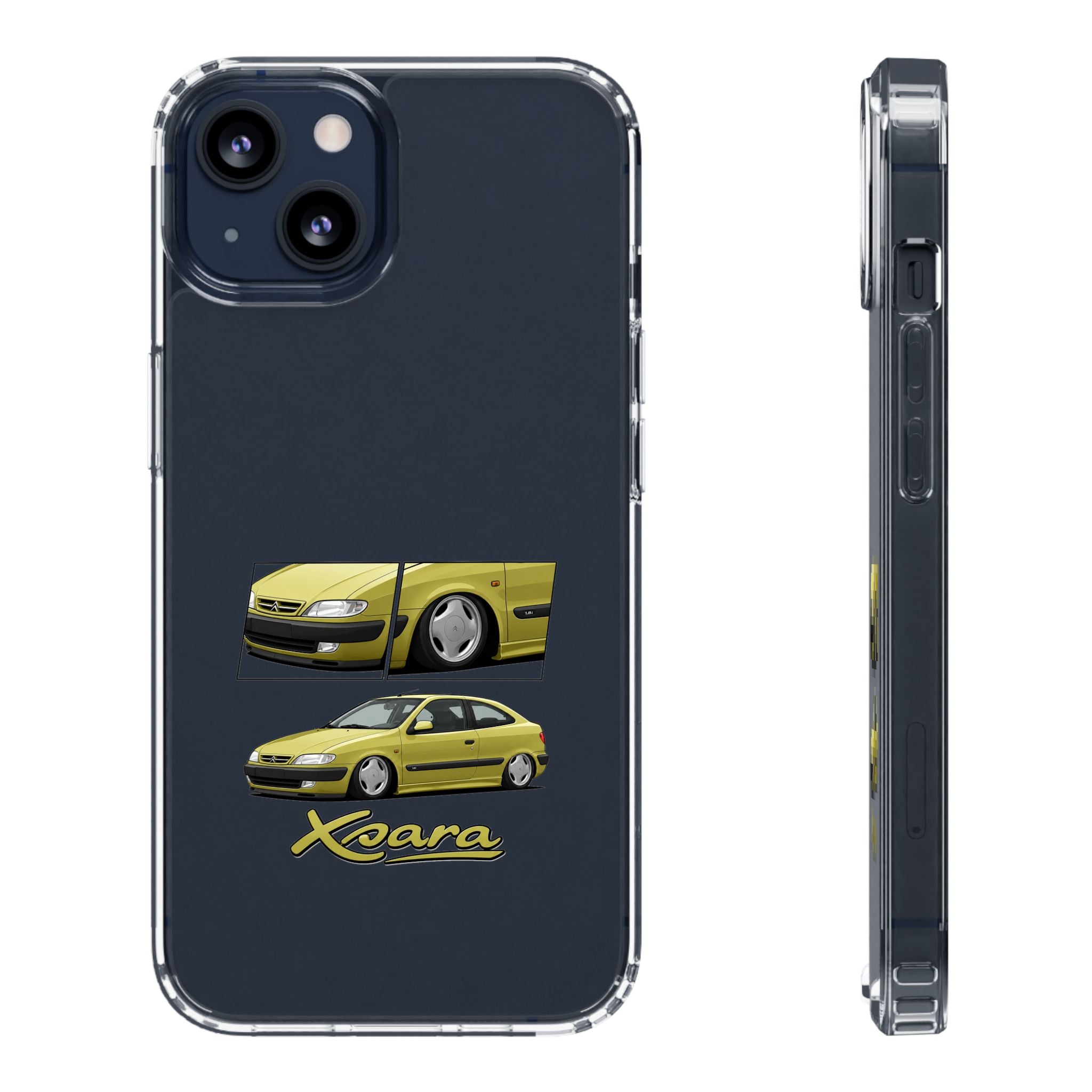 YELLOW CITREON XSARA PHONE CASES