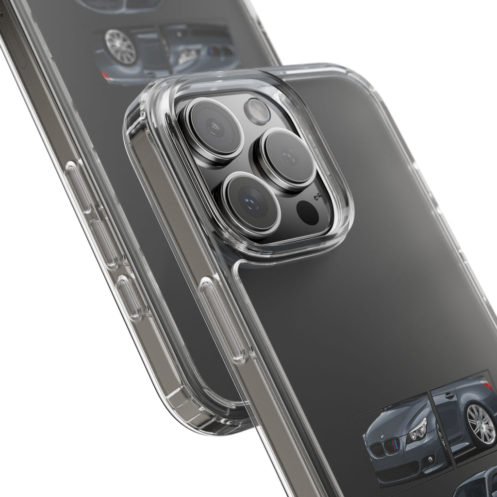 GREY BMW E60 PHONE CASES