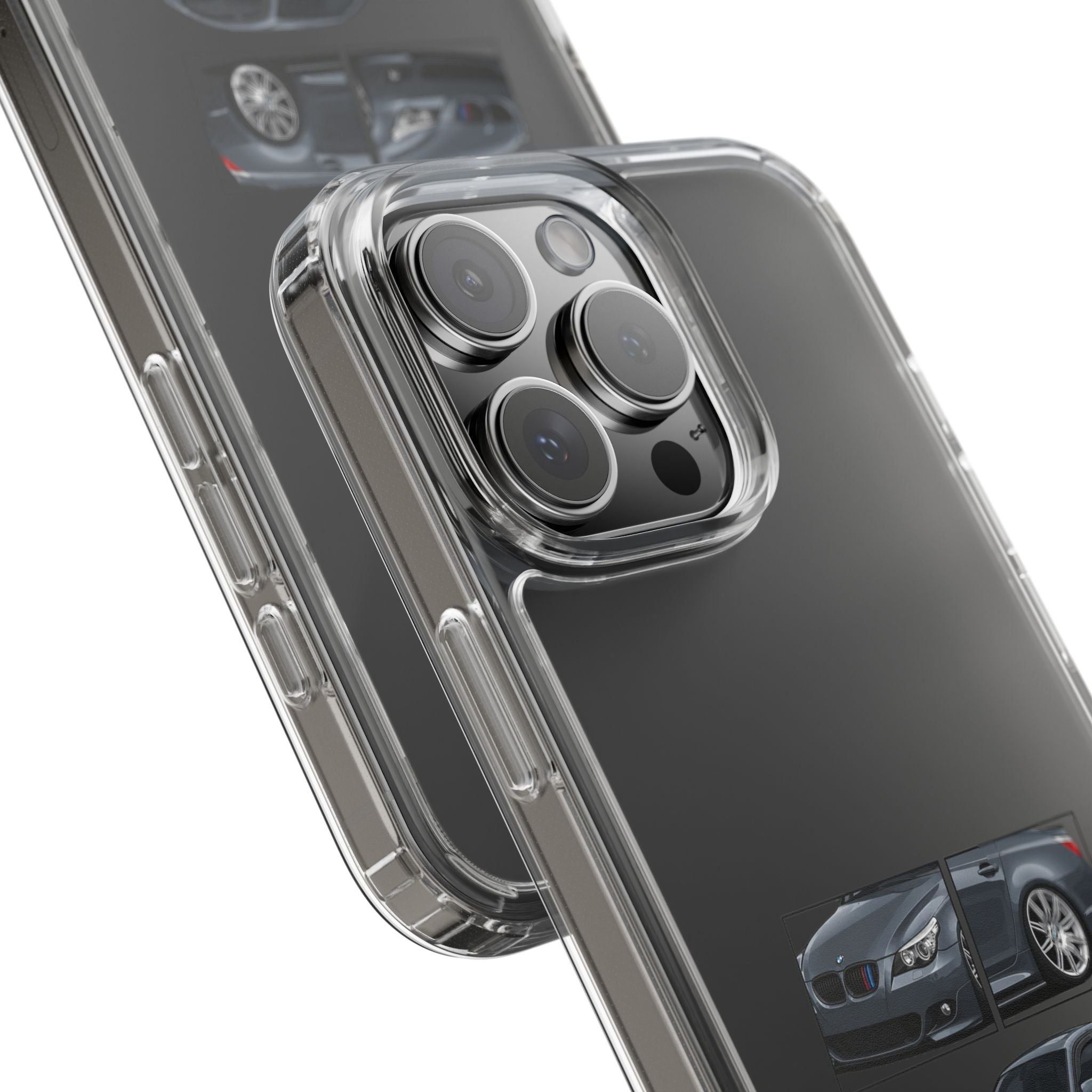GREY BMW E60 PHONE CASES