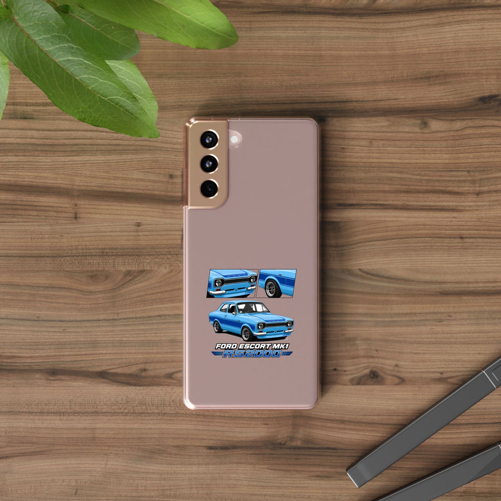 BLUE FORD ESCORT MK1 RS2000 PHONE CASES