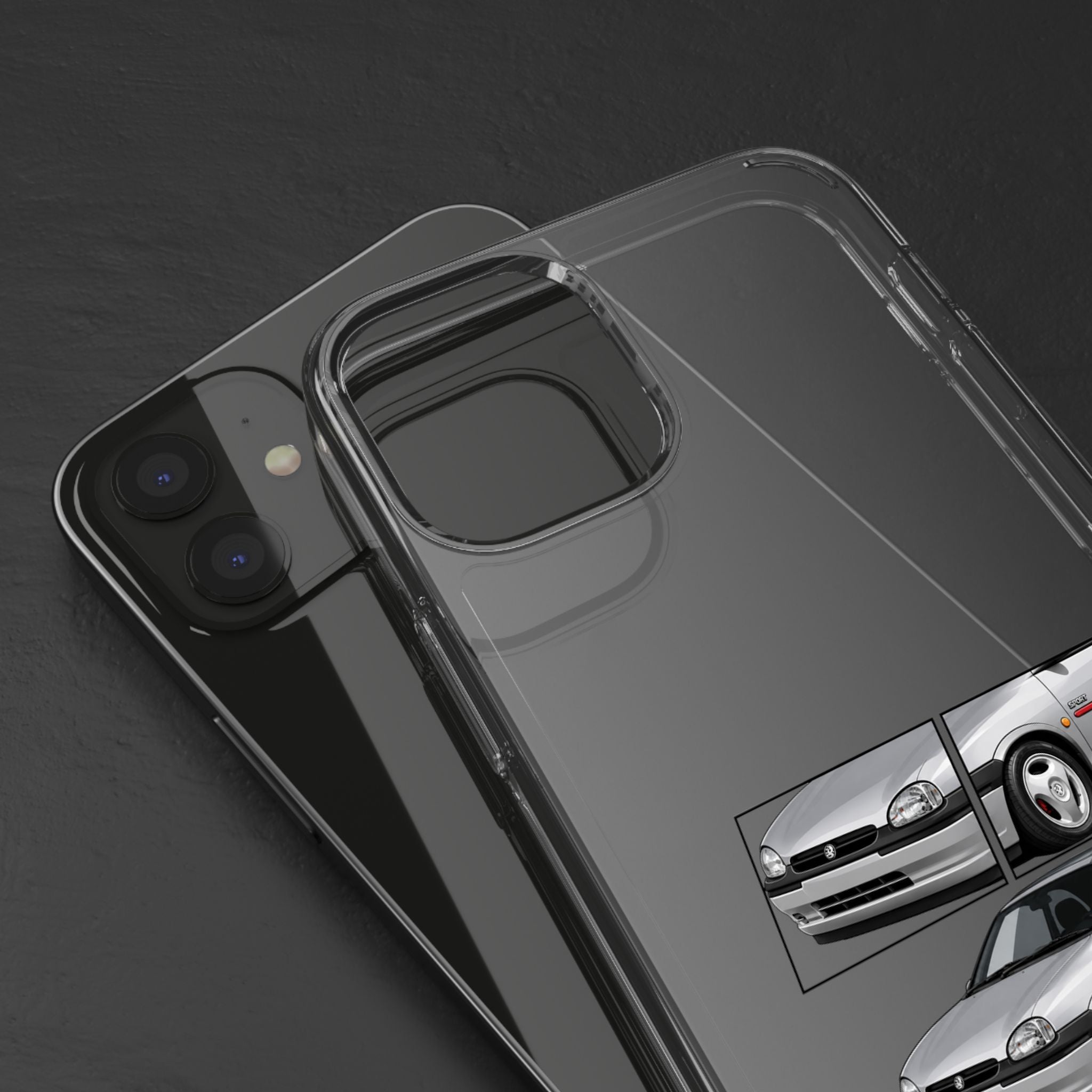 SILVER CORSA B PHONE CASES