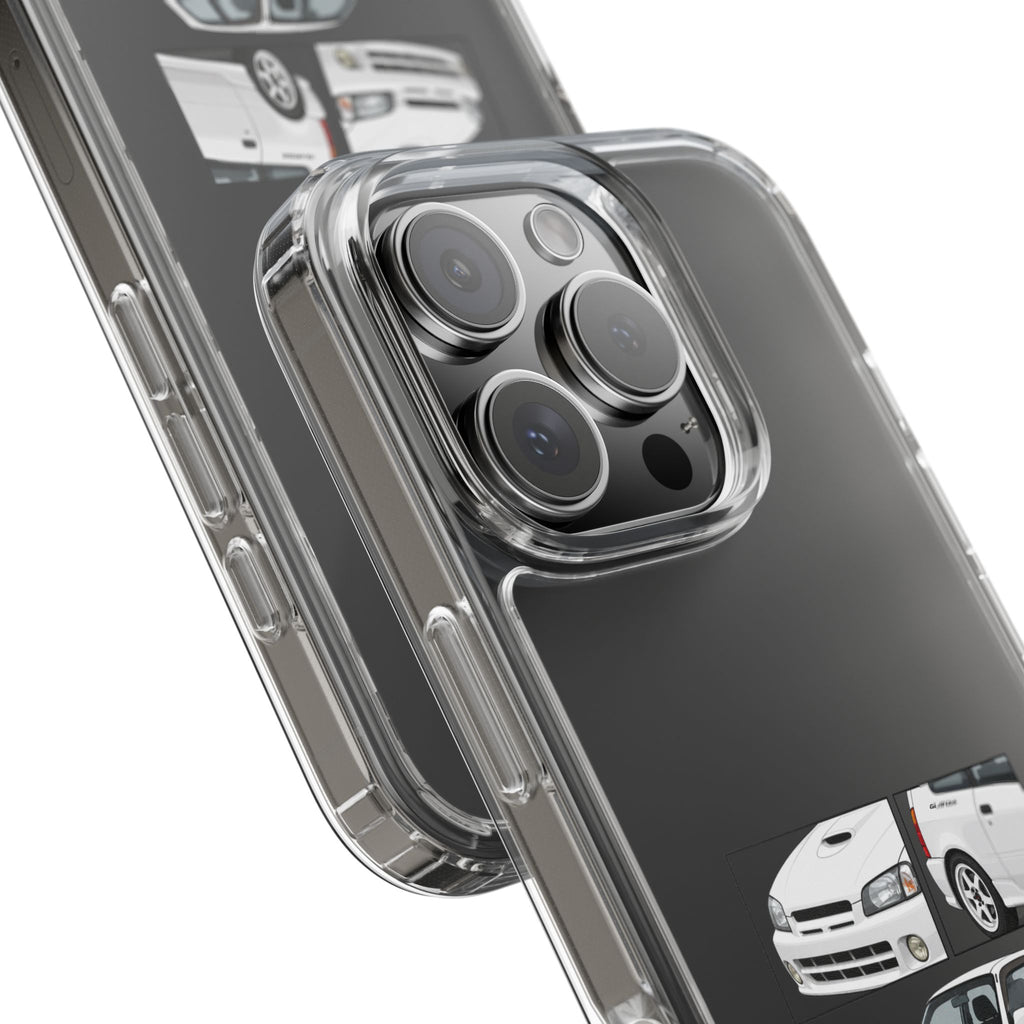 WHITE TOYOTA GLANZA PHONE CASES