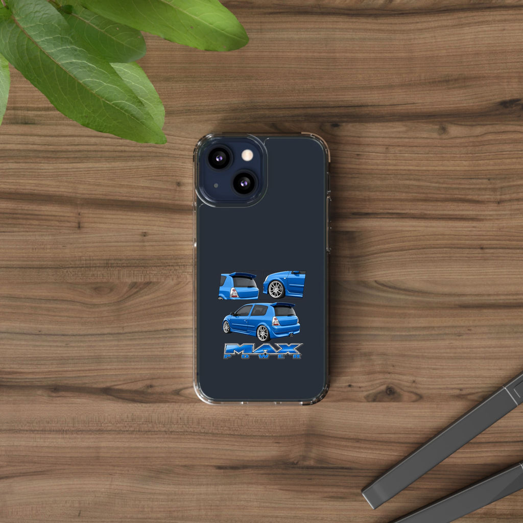 BLUE MAX POWER CLIO PHONE CASES