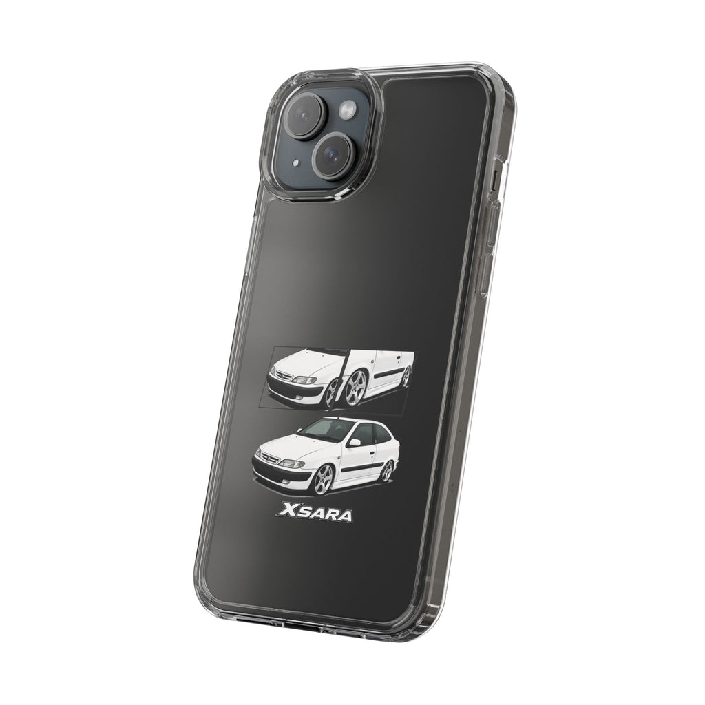 WHITE CITREON XSARA PHONE CASES