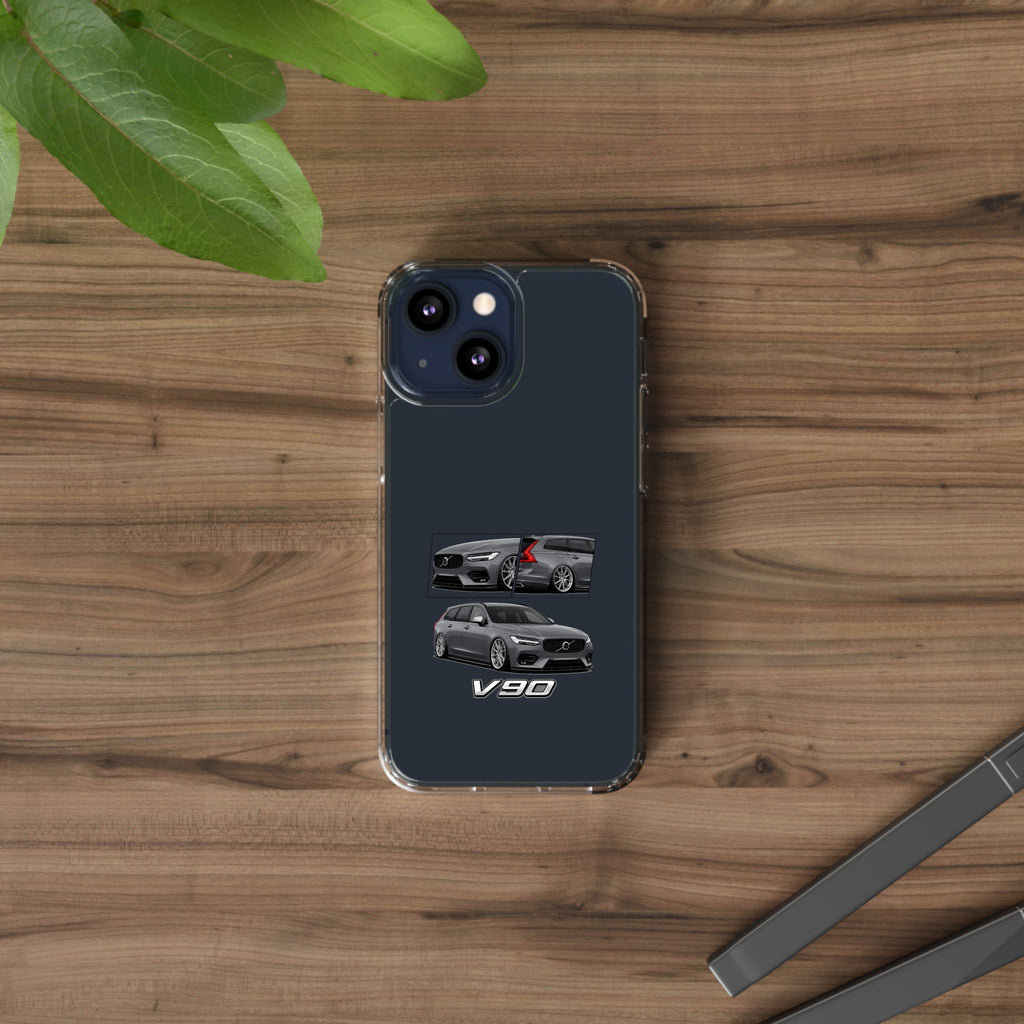 GREY VOLVO V90 PHONE CASES