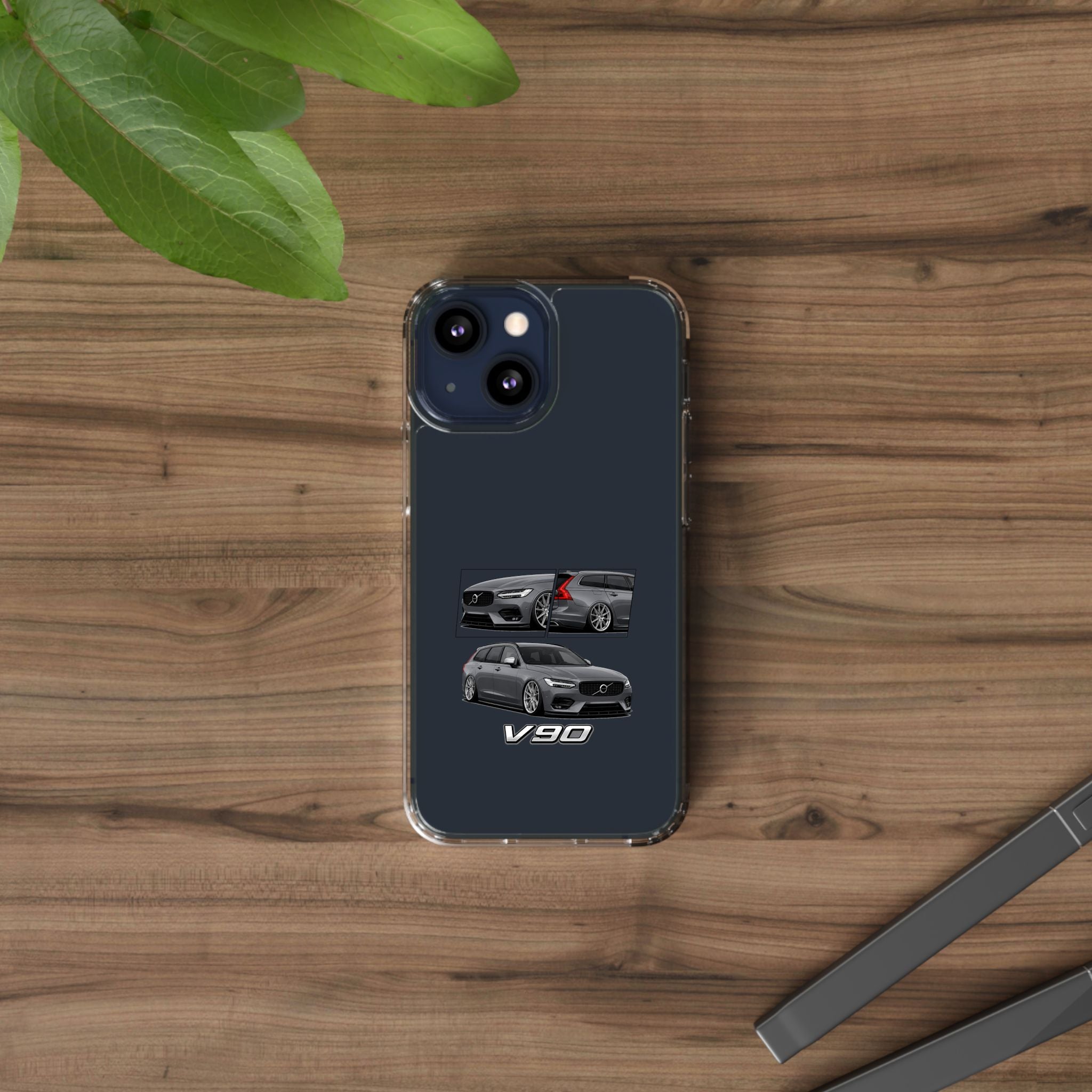GREY VOLVO V90 PHONE CASES