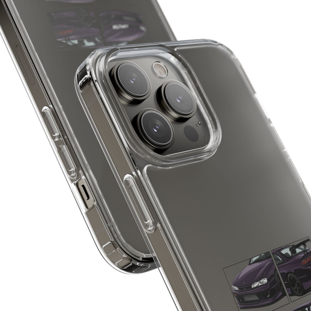 PURPLE NISSAN S14 PHONE CASES