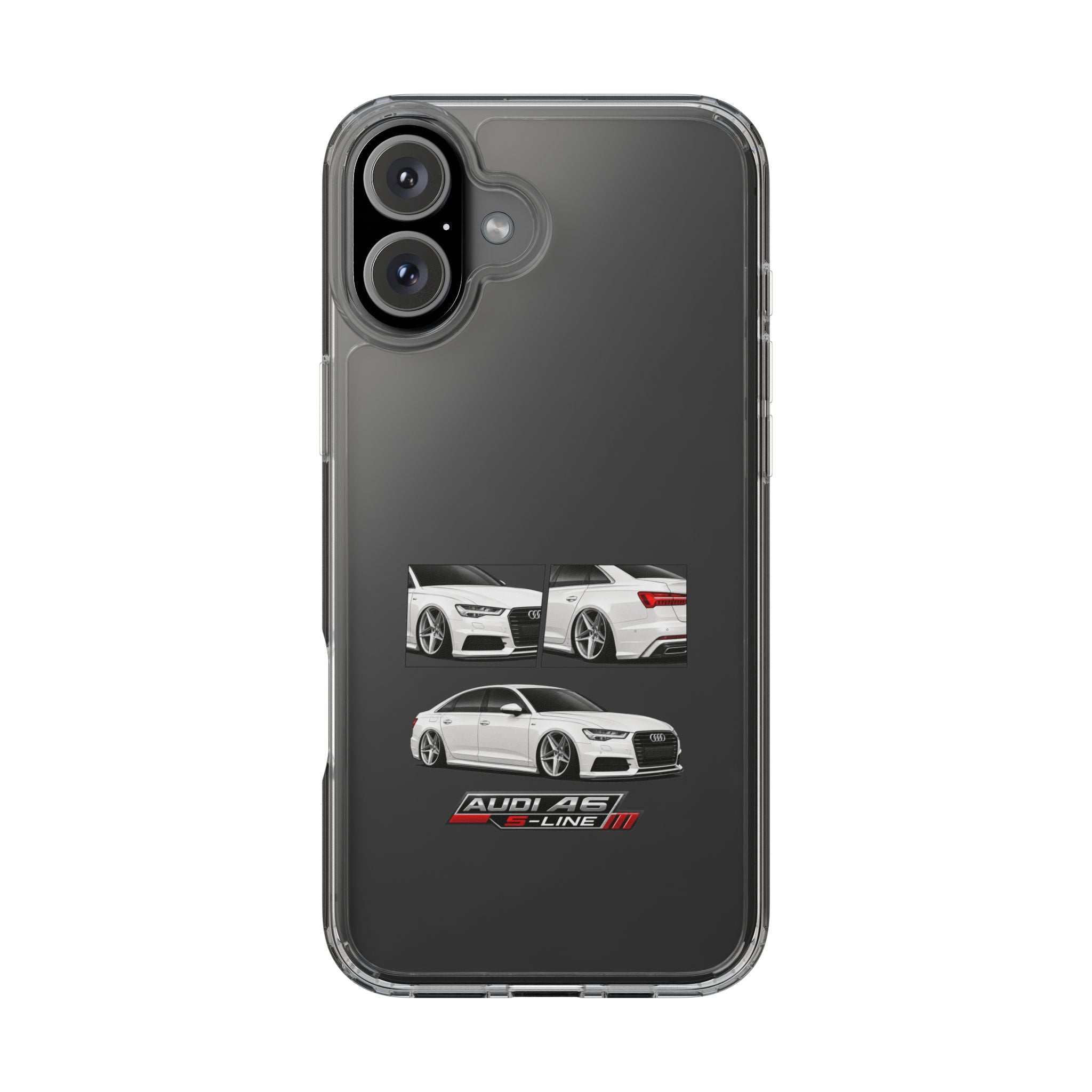 WHITE AUDI A6 PHONE CASES