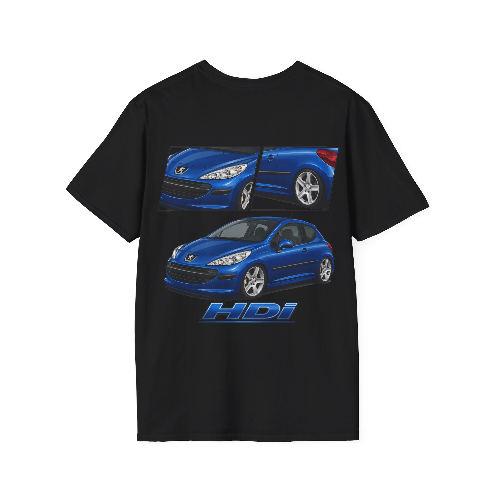 BLUE PEUGEOT 207 T-SHIRT