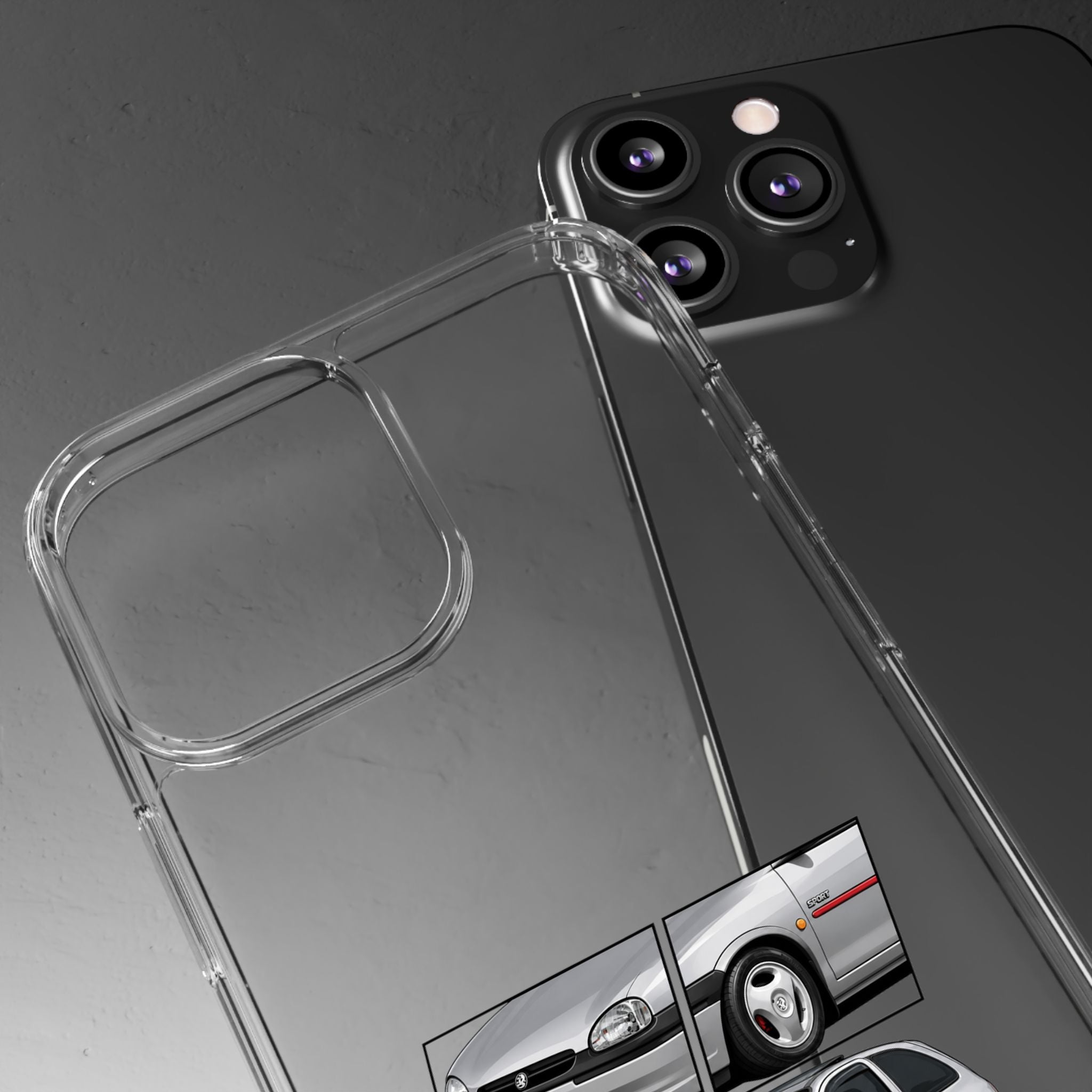 SILVER CORSA B PHONE CASES