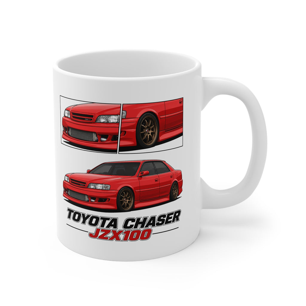 RED CHASER JZX100 MUG